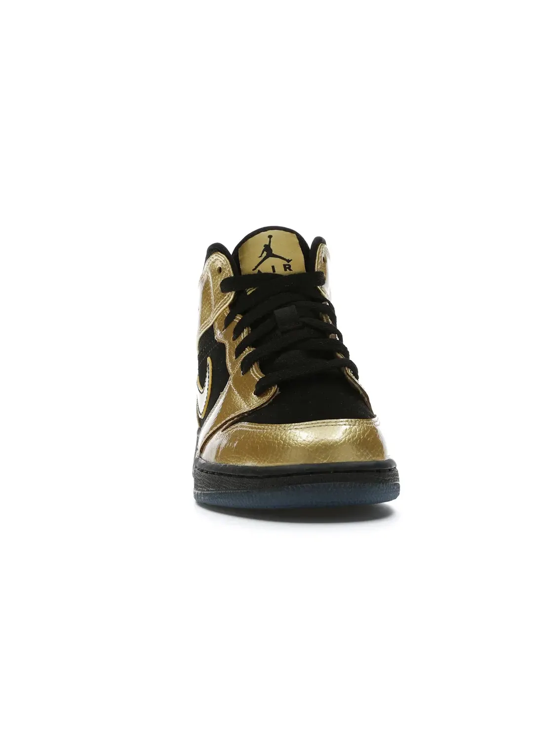 Детские кроссовки с высоким верхом Jordan 1 Mid Metallic Gold Coin Black Jordan — изображение 2 из 4