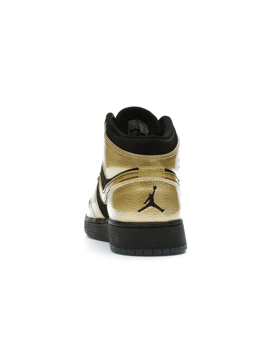 Детские кроссовки с высоким верхом Jordan 1 Mid Metallic Gold Coin Black Jordan — изображение 4 из 4