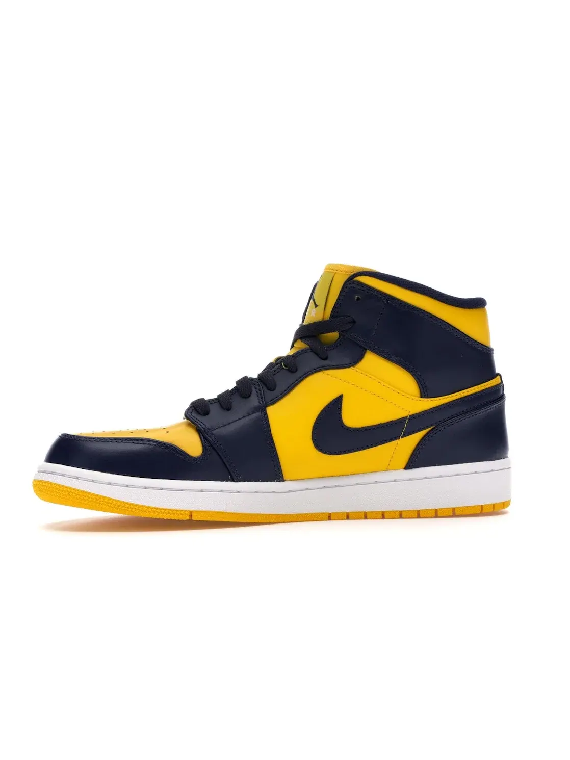 Мужские кроссовки Lifestyle Jordan 1 Mid Jordan — изображение 3 из 4, темно-синий-белый