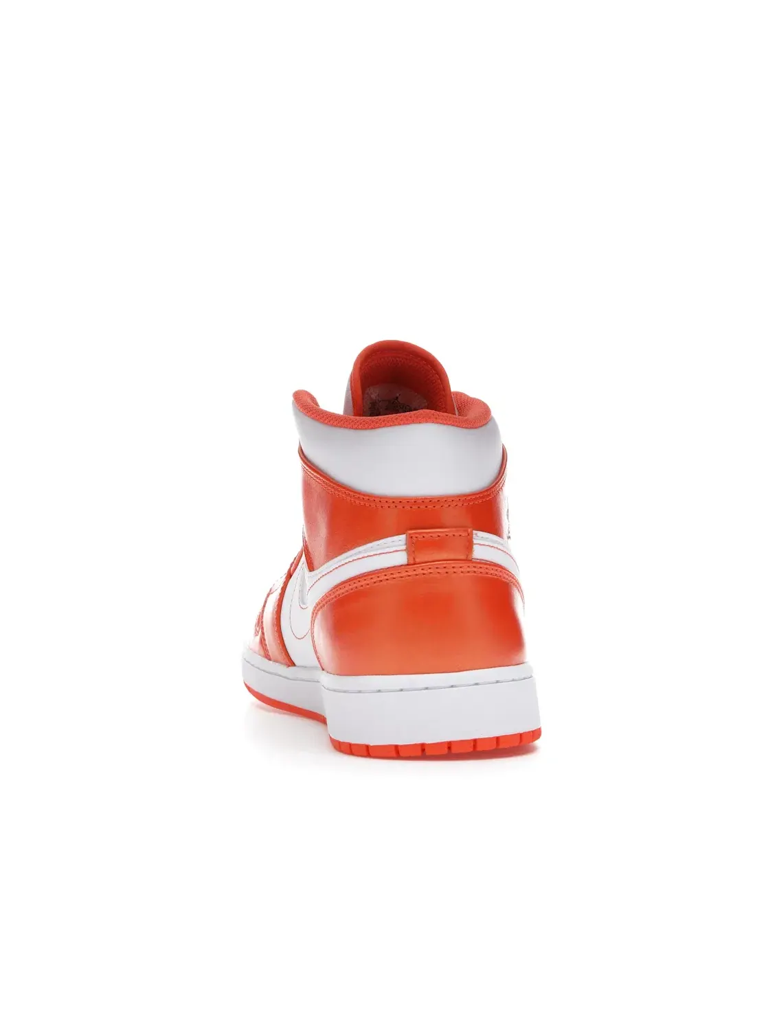 Мужские кроссовки lifestyle с перфорированным носком Jordan 1 Mid Jordan — изображение 4 из 4, оранжевый/черный-белый