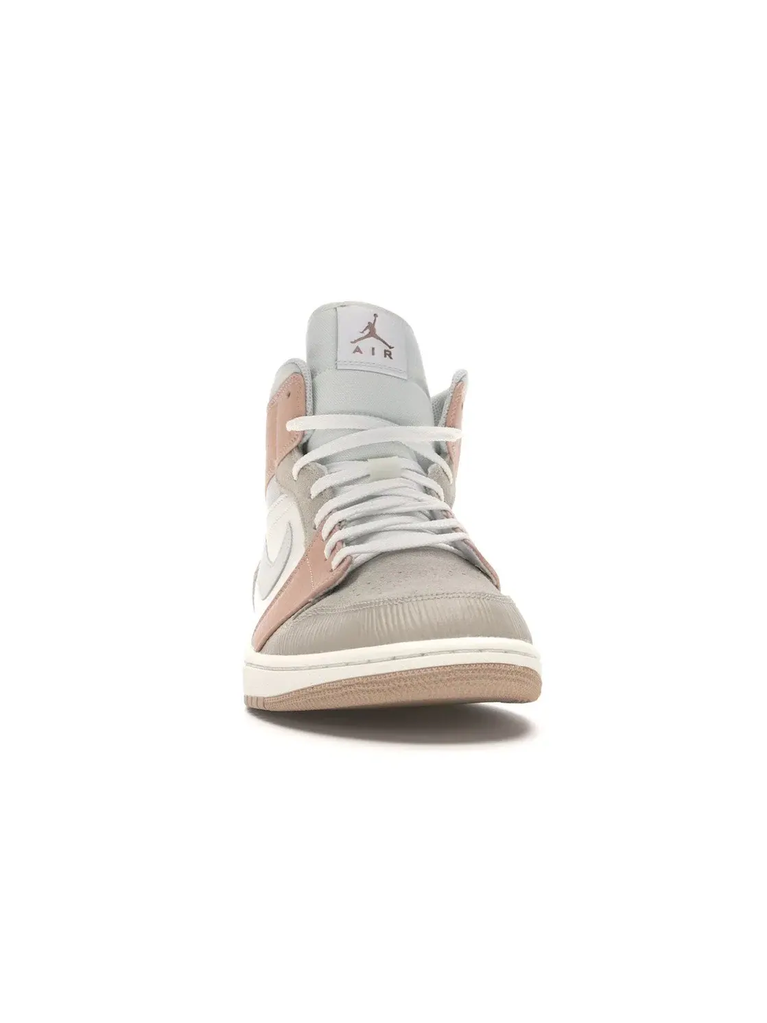Мужские кроссовки Lifestyle Jordan 1 Mid Milan Jordan, Sail/Light Bone-String-Shimmer — изображение 2 из 4