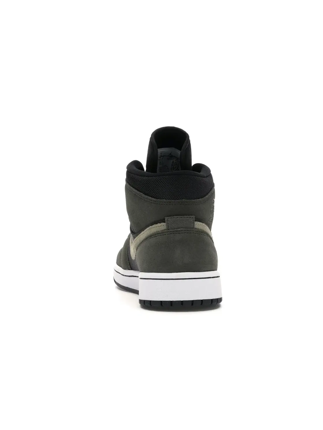 Женские кроссовки Lifestyle с длинным шнурованием Jordan 1 Mid — изображение 4 из 4, черный