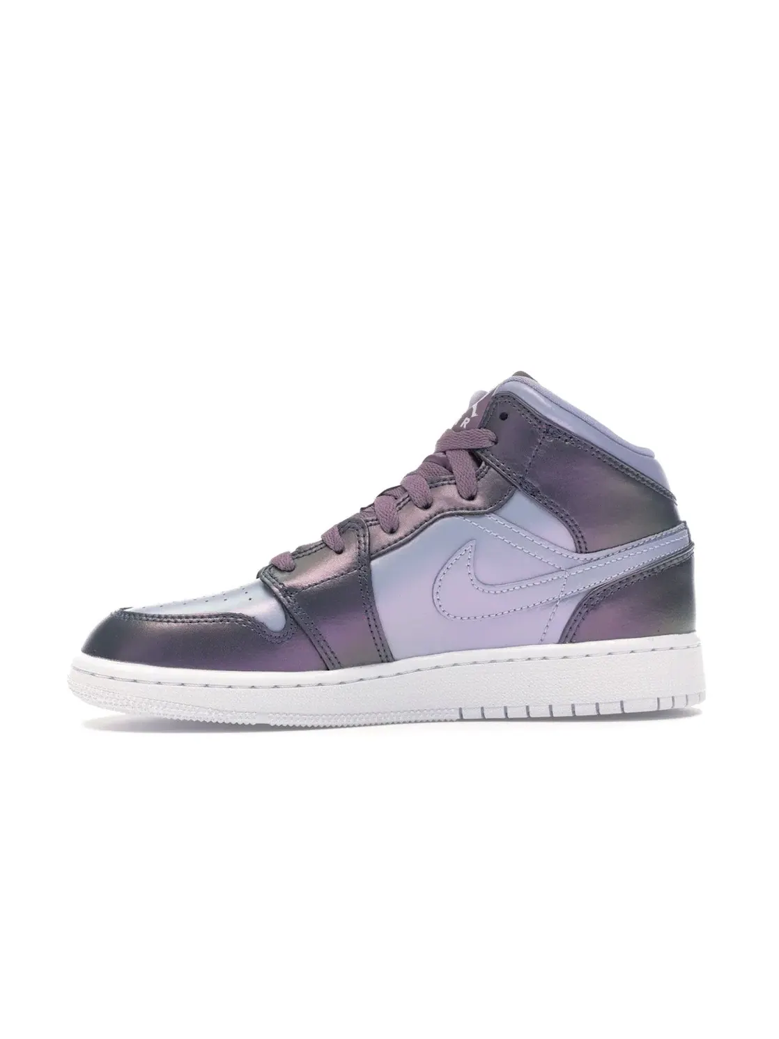 Детские кроссовки с кожаным верхом Jordan 1 Mid — изображение 3 из 4