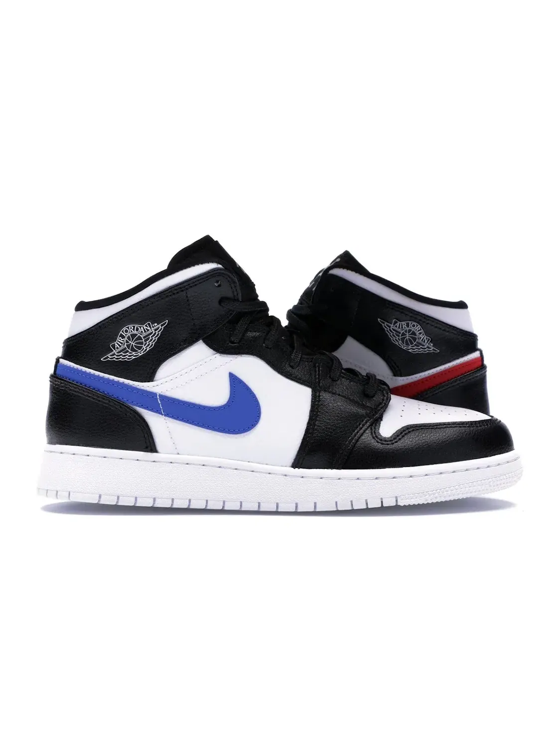 Детские кроссовки с цветной вставкой Jordan 1 Mid Jordan — изображение 1 из 4