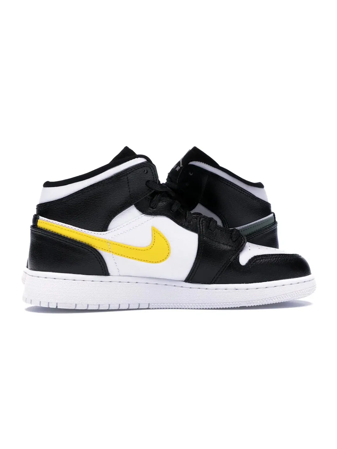 Детские кроссовки с цветной вставкой Jordan 1 Mid Jordan — изображение 3 из 4
