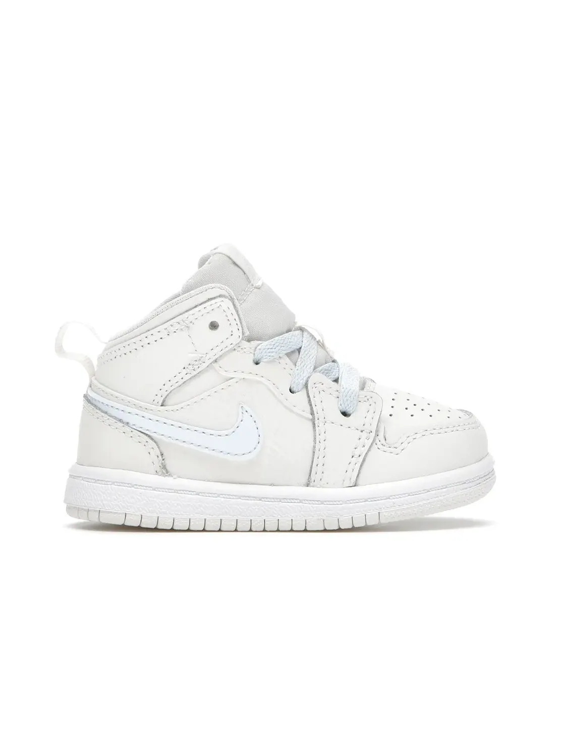 Детские кроссовки с многоцветным свушем Jordan 1 Mid Jordan — изображение 1 из 4, фиолетовый-синий