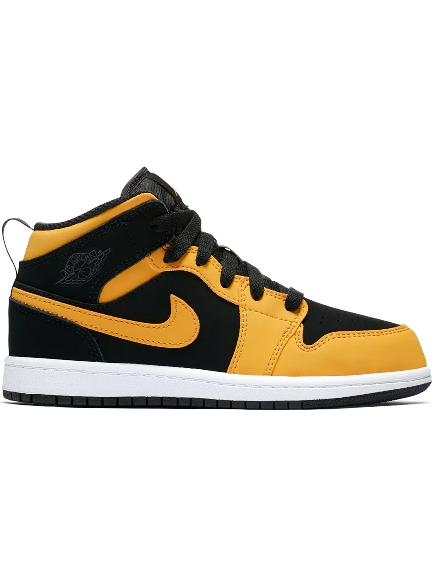 Детские кроссовки с высоким берцем Jordan 1 Mid New Love (2017) Jordan — изображение 1 из 1, черный/-белый