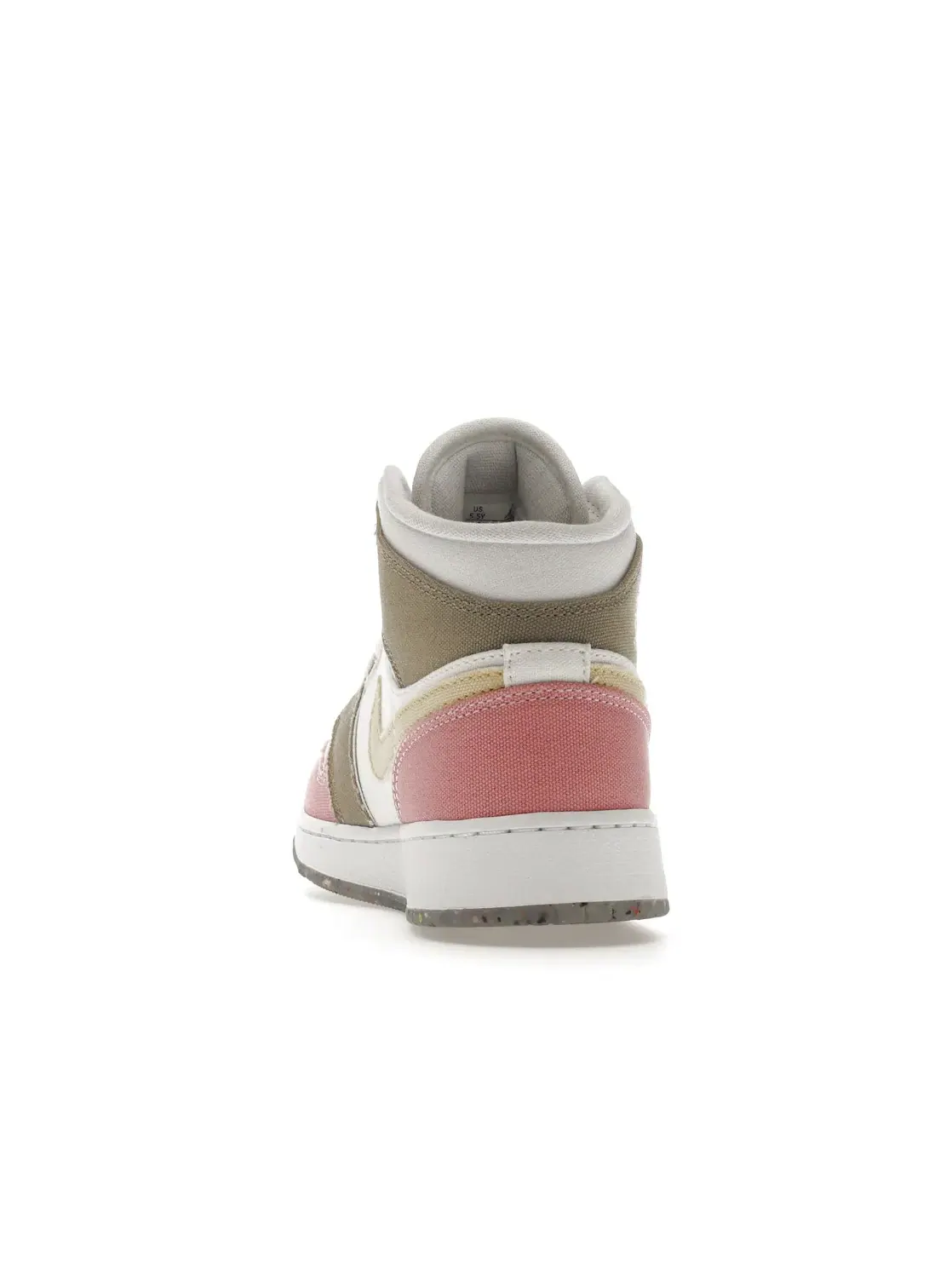 Детские кроссовки высокие с пастельным принтом Jordan 1 Mid SE Pastel Grind — изображение 4 из 4