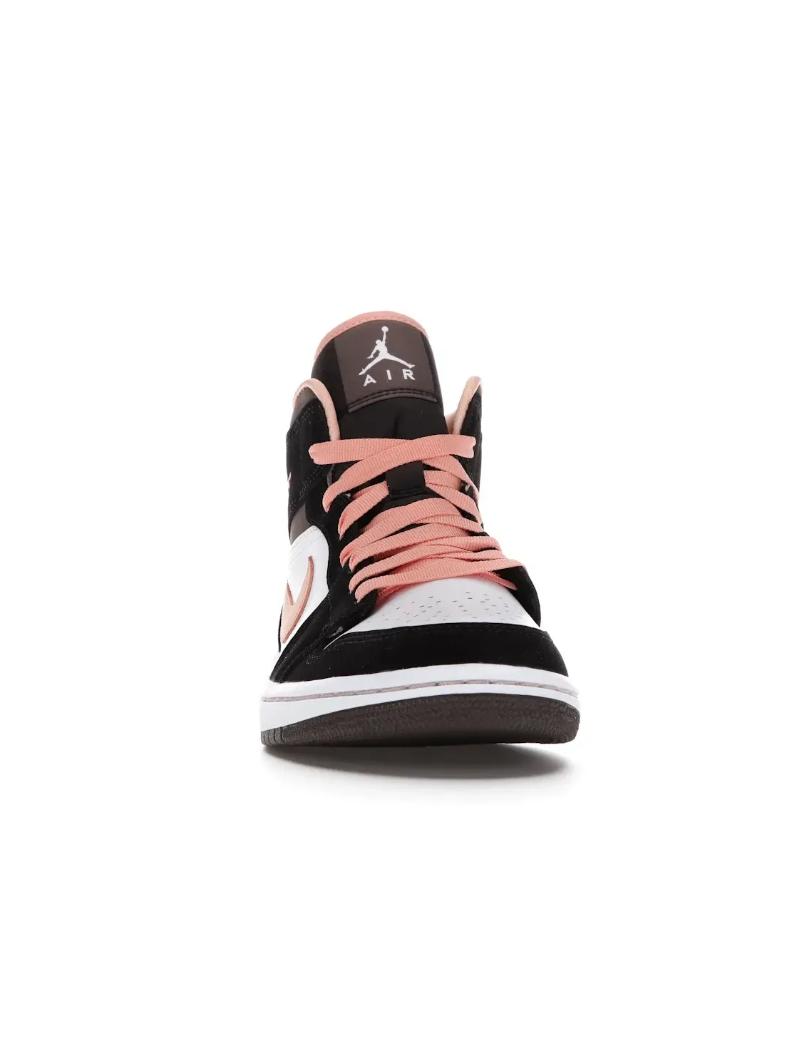 Женские кроссовки с принтом Jordan 1 Mid Jordan — изображение 2 из 4, белый///черный