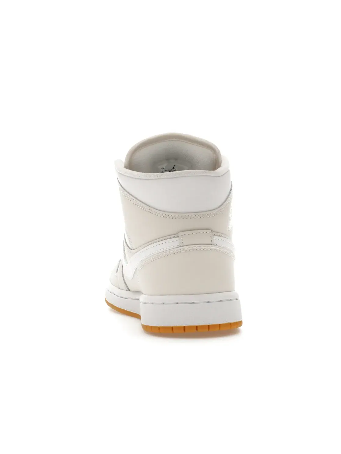 Женские кроссовки Lifestyle Jordan 1 Mid Jordan — изображение 4 из 4, светлый коричневый/белый