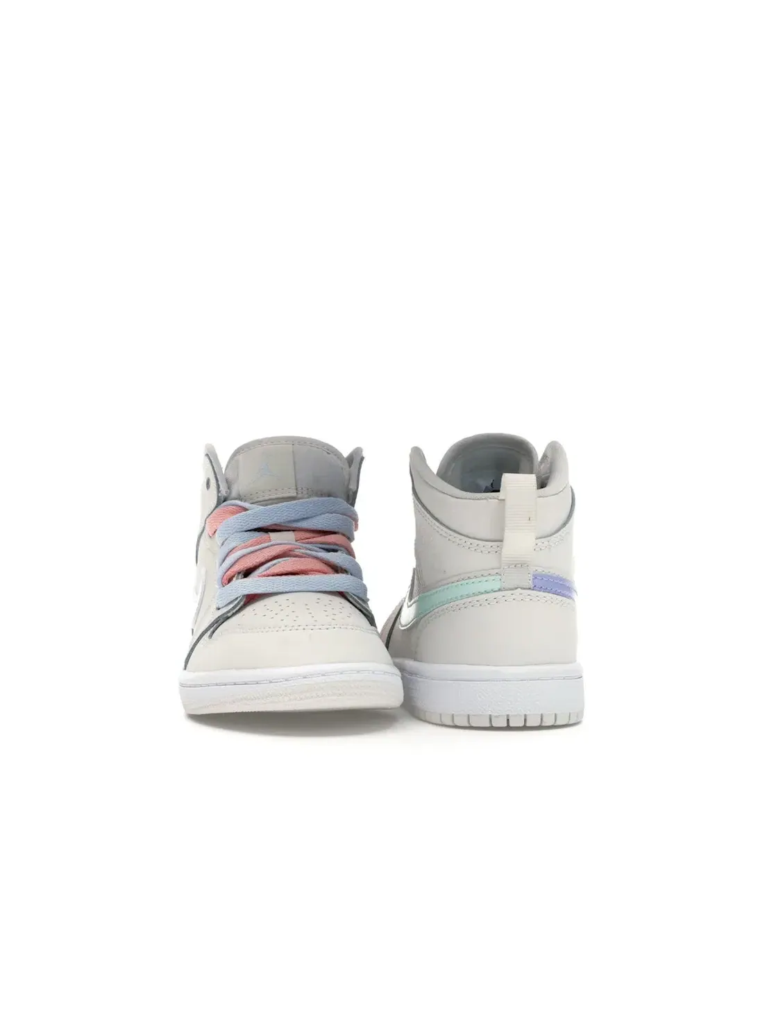 Детские кроссовки Lifestyle Jordan 1 Mid Phantom Igloo (PS) Jordan — изображение 2 из 4, фиолетовый-синий