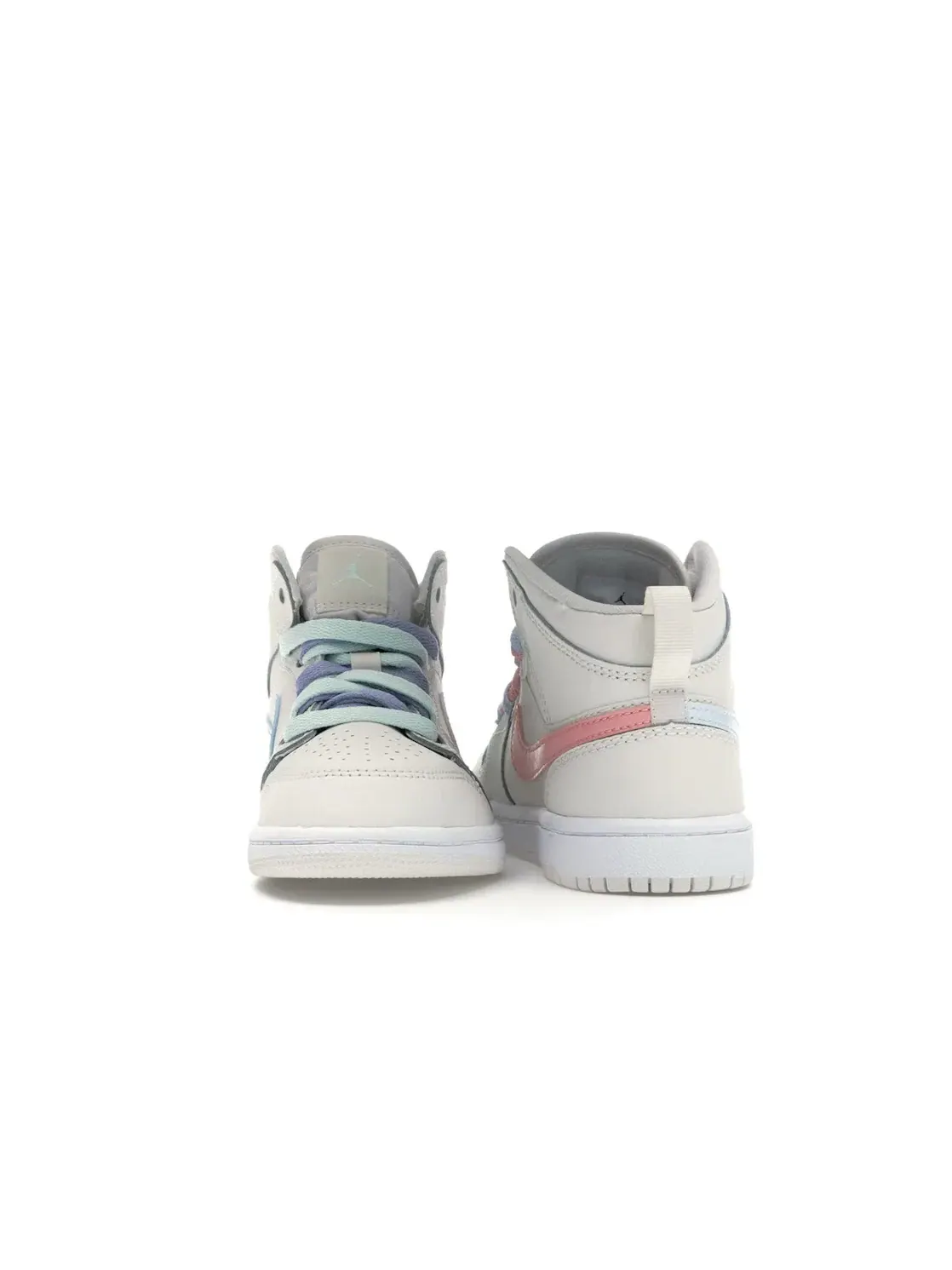 Детские кроссовки Lifestyle Jordan 1 Mid Phantom Igloo (PS) Jordan — изображение 4 из 4, фиолетовый-синий