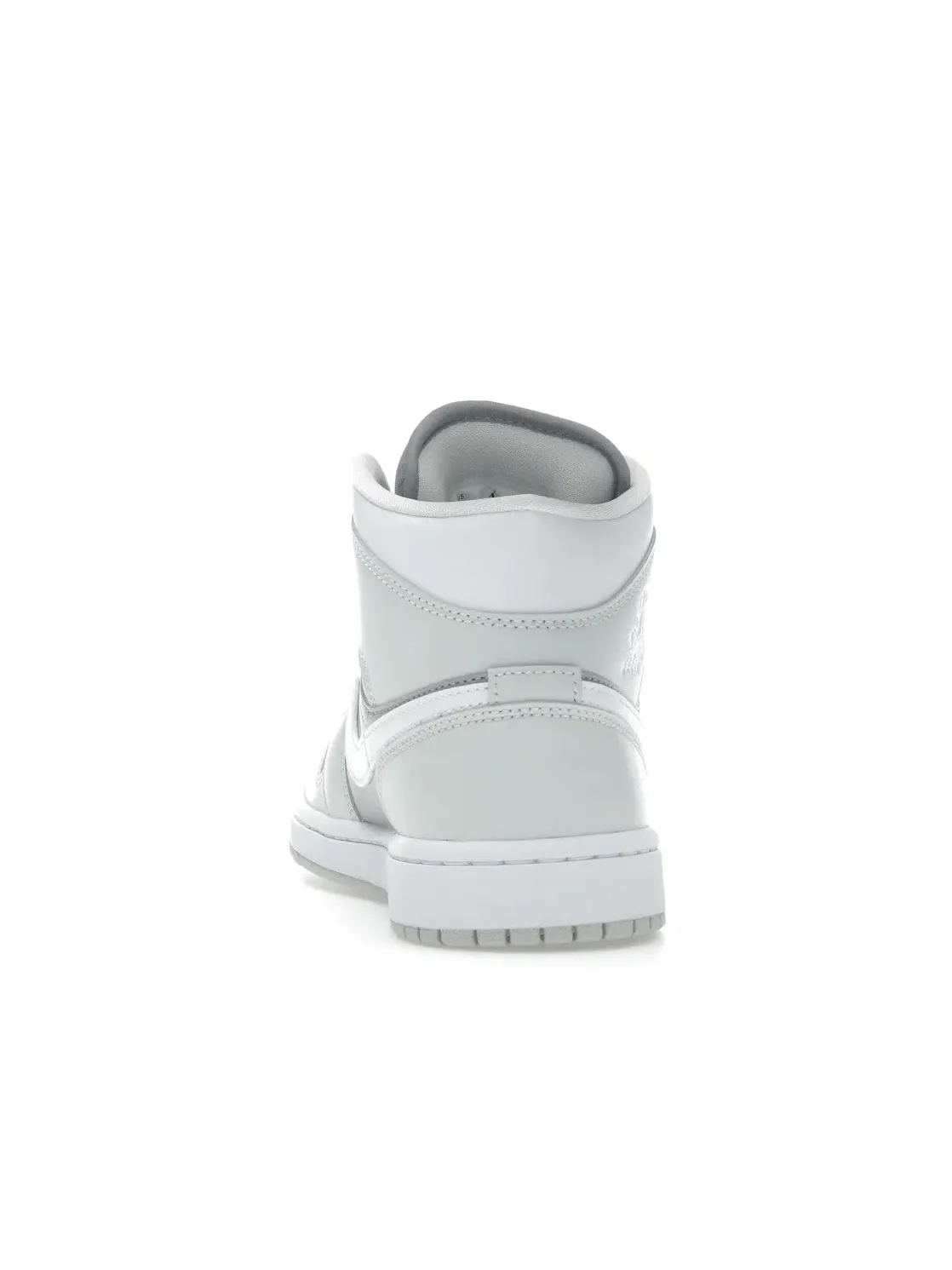 Женские кроссовки с высоким берцем Jordan 1 Mid Jordan — изображение 4 из 4, белый/серый