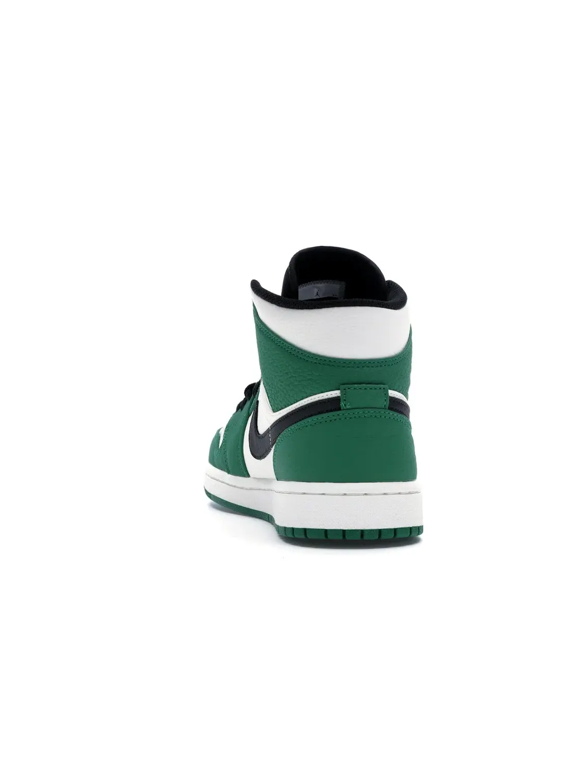 Мужские кроссовки с кожаным верхом Jordan 1 Mid Jordan — изображение 4 из 4, зеленый/-черный