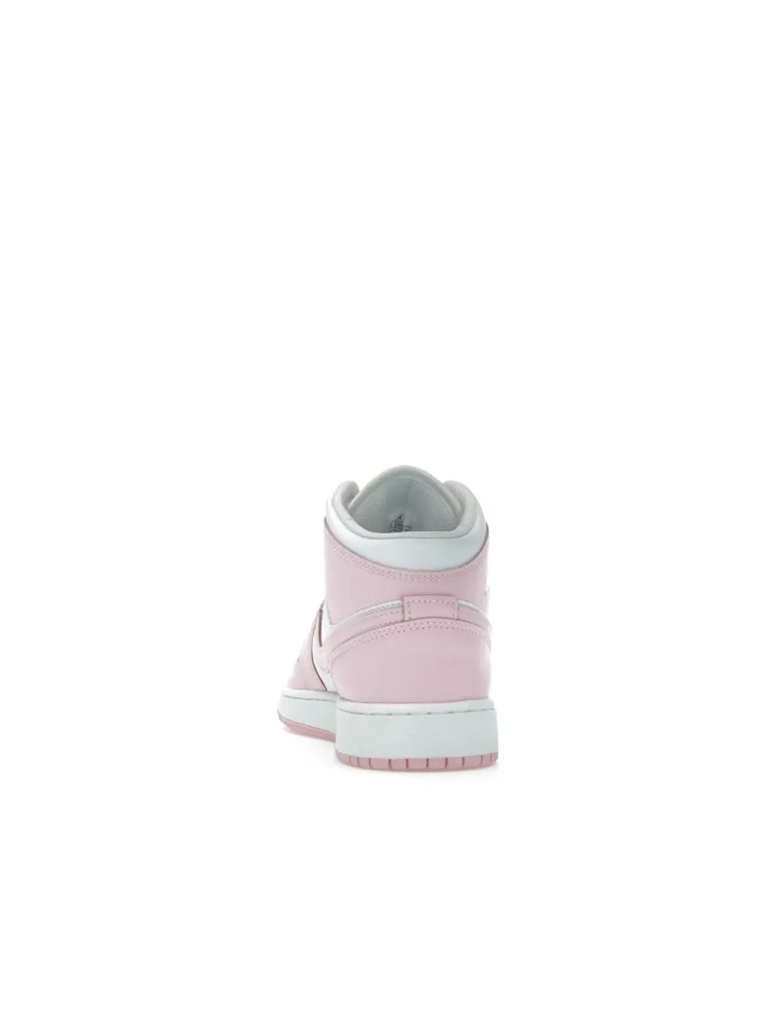 Детские кроссовки с ярким дизайном Jordan 1 Mid Pink Foam Fire Red (GS) Jordan — изображение 4 из 4, розовый/красный/белый