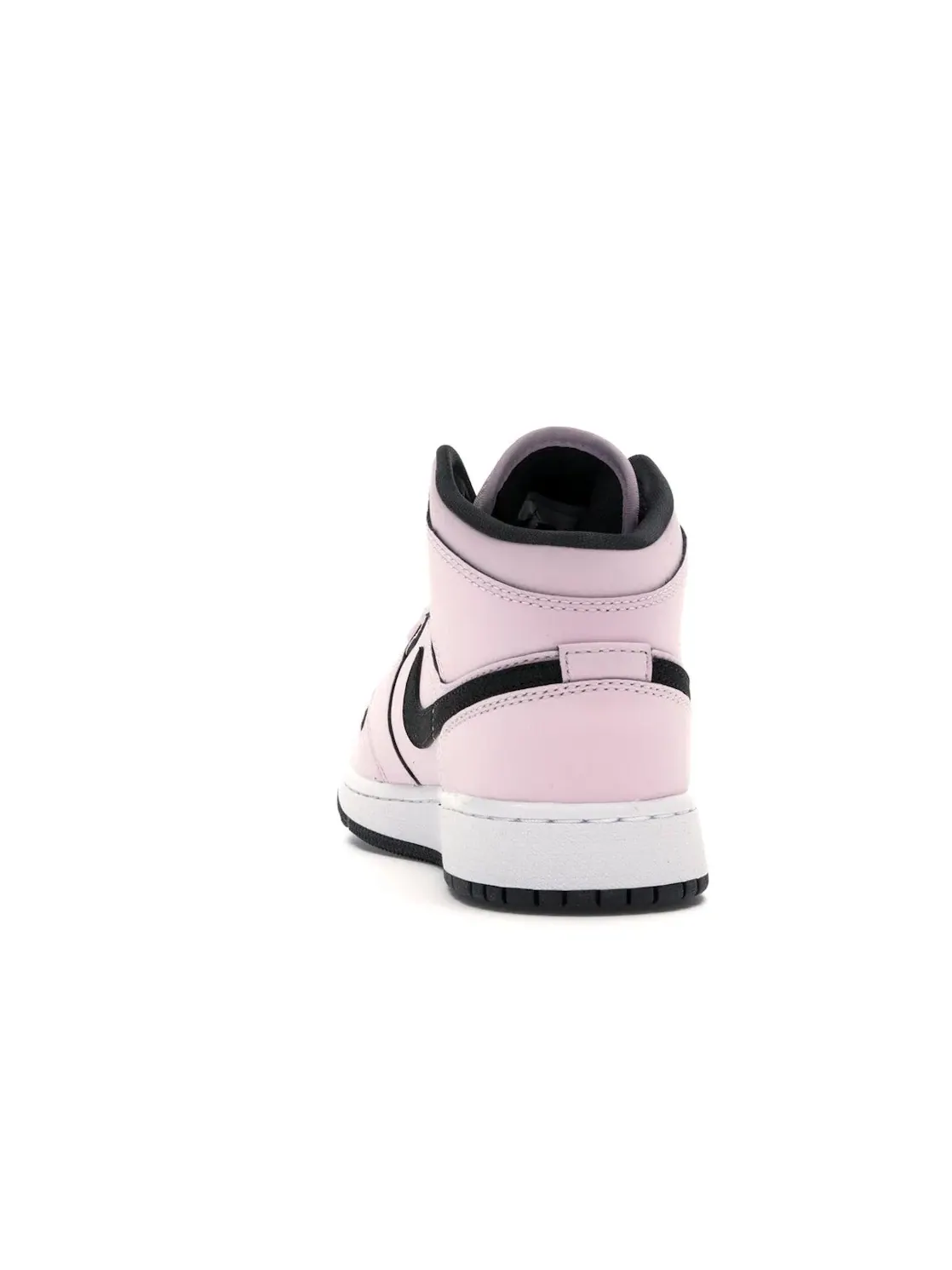 Детские кроссовки Lifestyle с контрастным Swoosh Jordan 1 Mid Jordan — изображение 4 из 4, розовый/черный-белый