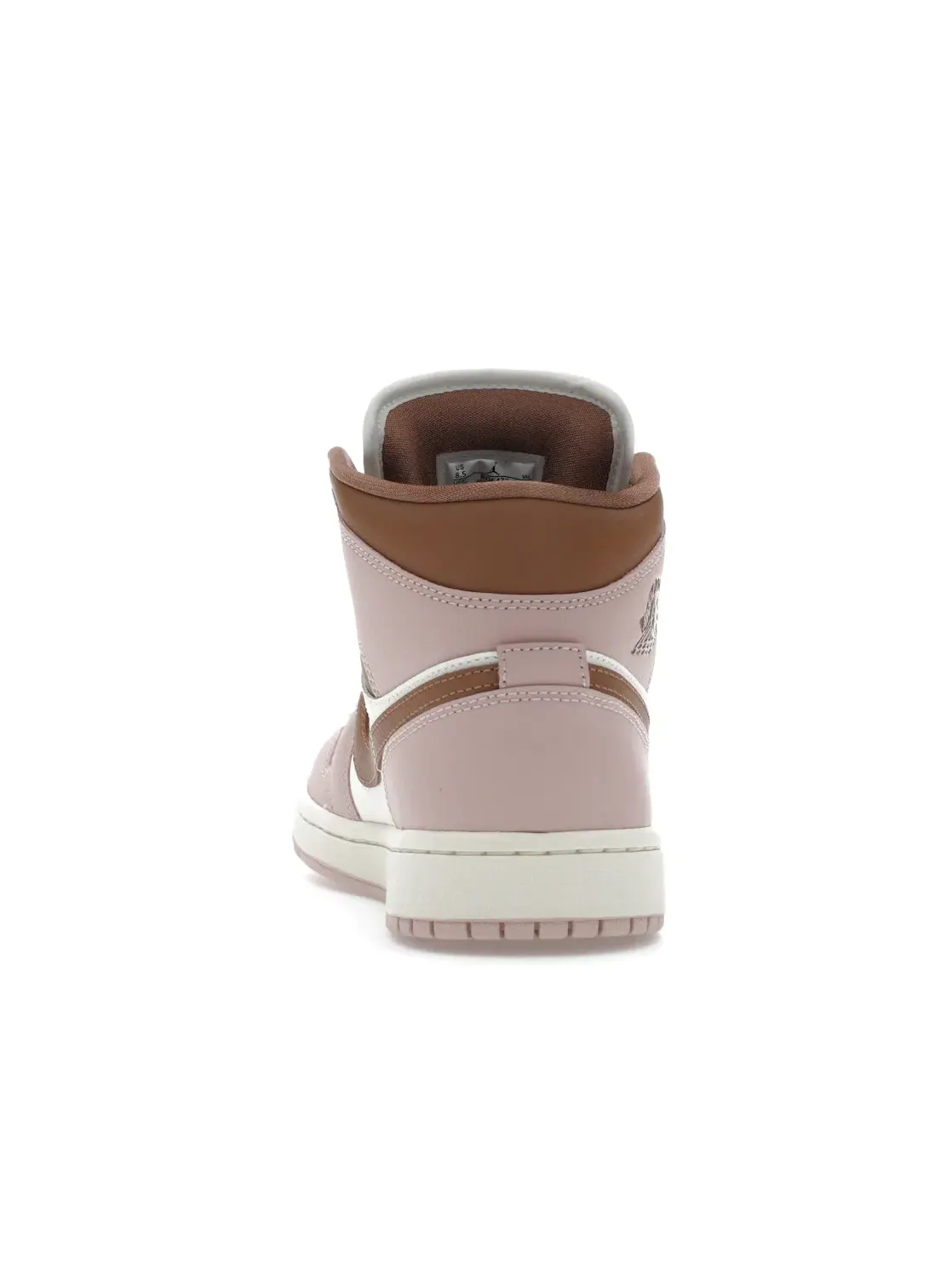 Женские кроссовки Lifestyle Air Jordan 1 Mid Jordan — изображение 4 из 4, розовый//коричневый