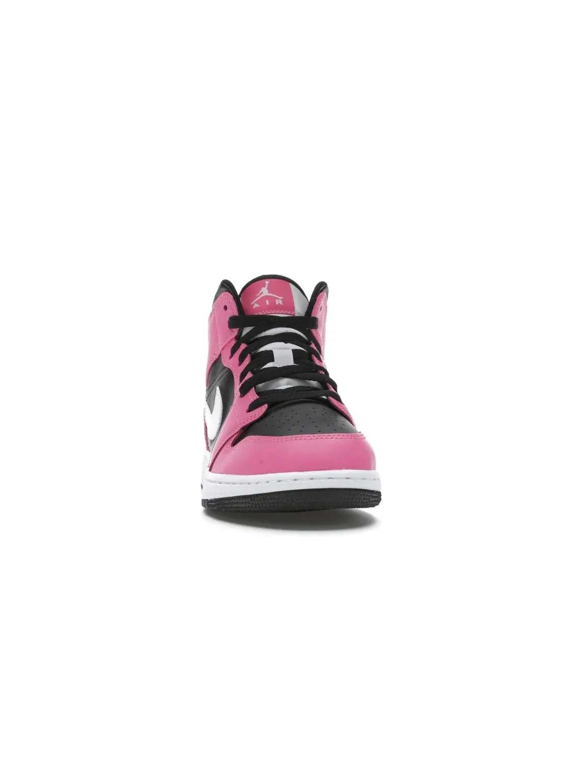 Детские кроссовки с кожаным верхом Jordan 1 Mid Jordan — изображение 2 из 4, черный/белый