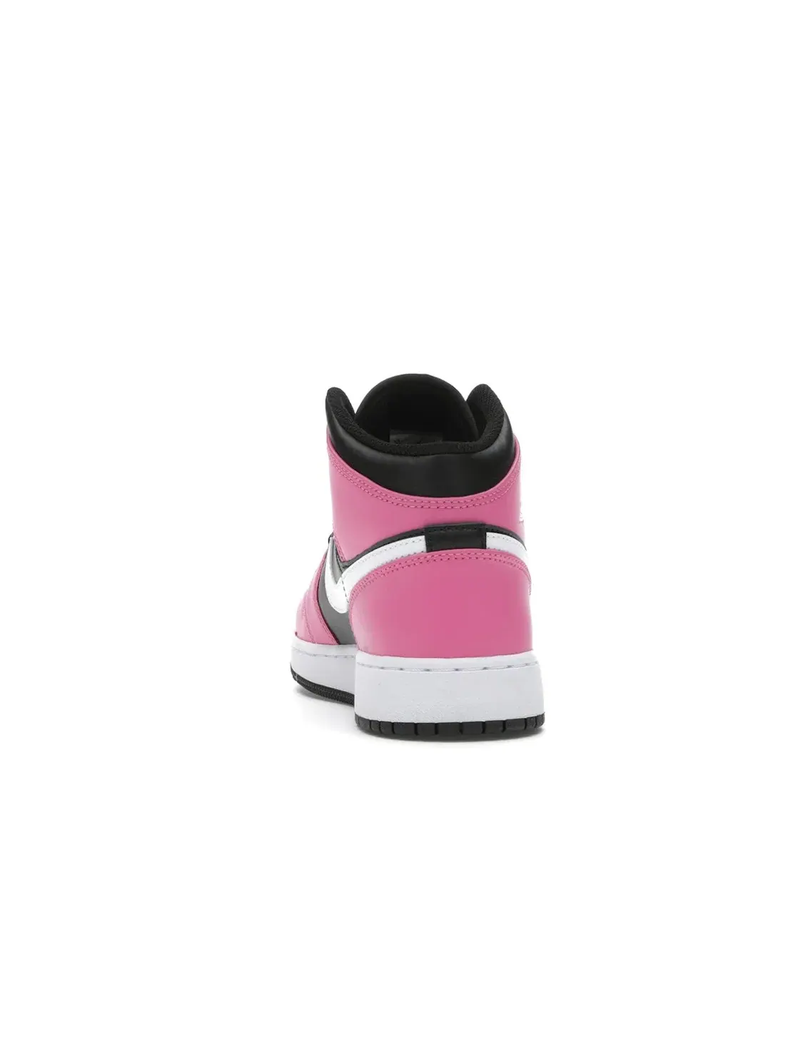 Детские кроссовки с кожаным верхом Jordan 1 Mid Jordan — изображение 4 из 4, черный/белый