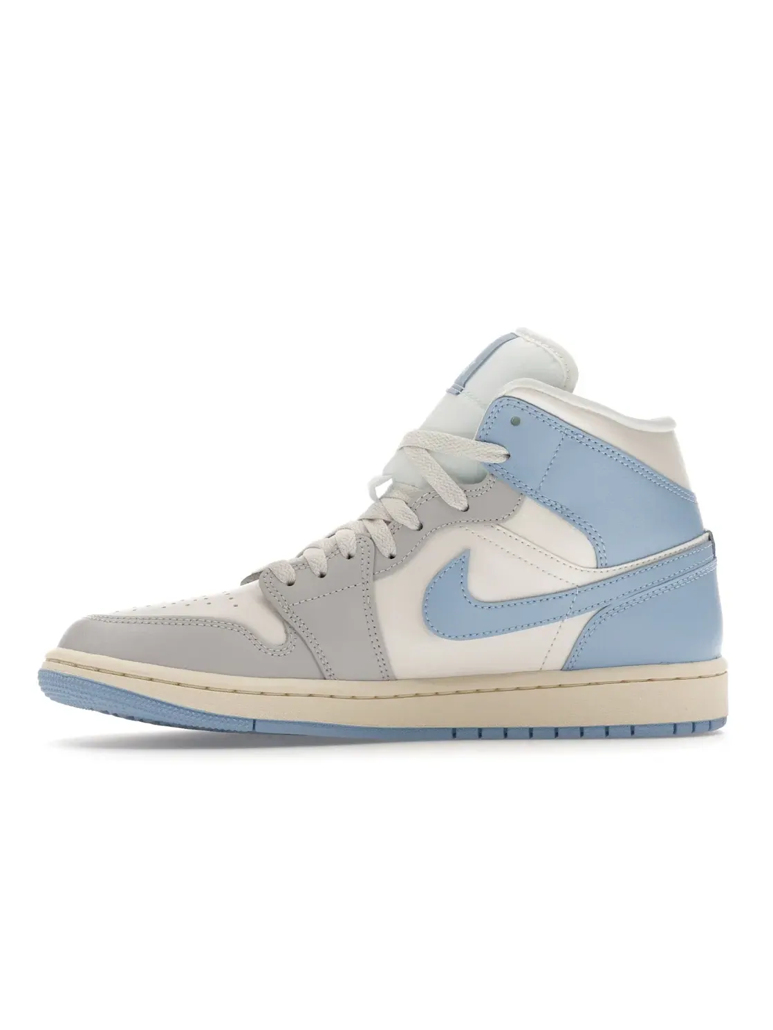 Женские кроссовки Lifestyle Jordan 1 Mid — изображение 3 из 4, синий///серый