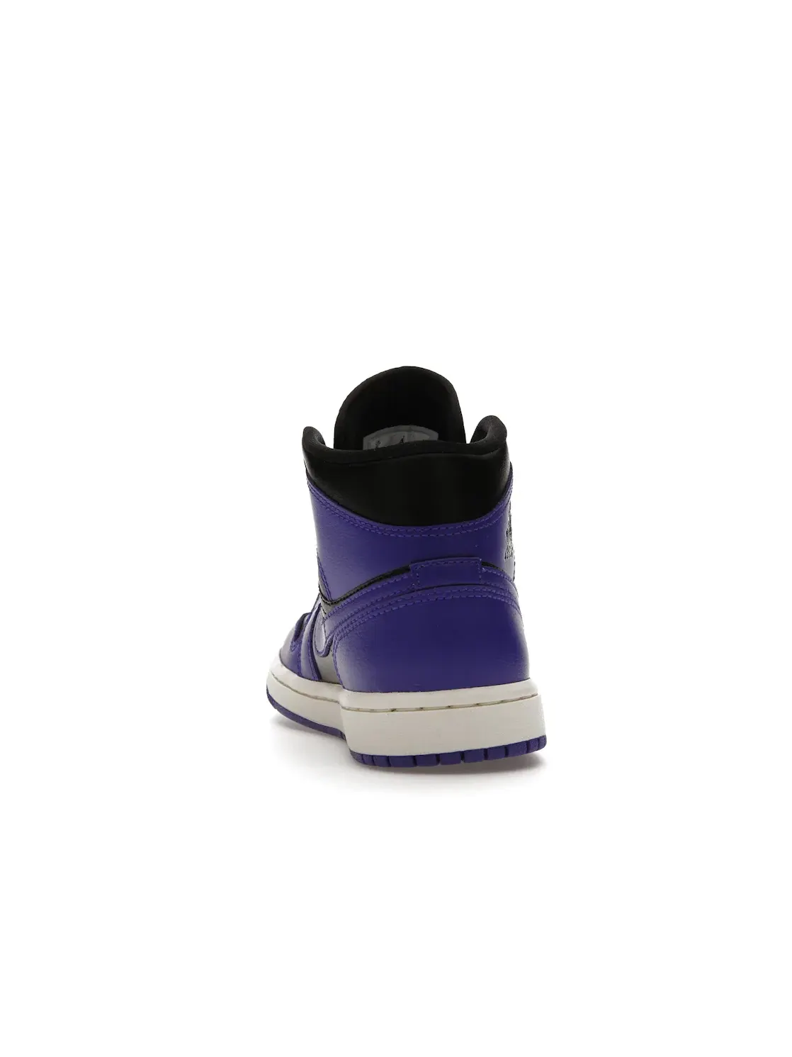 Женские кроссовки высокие с кожаным верхом Jordan 1 Mid — изображение 4 из 4, черный/темный