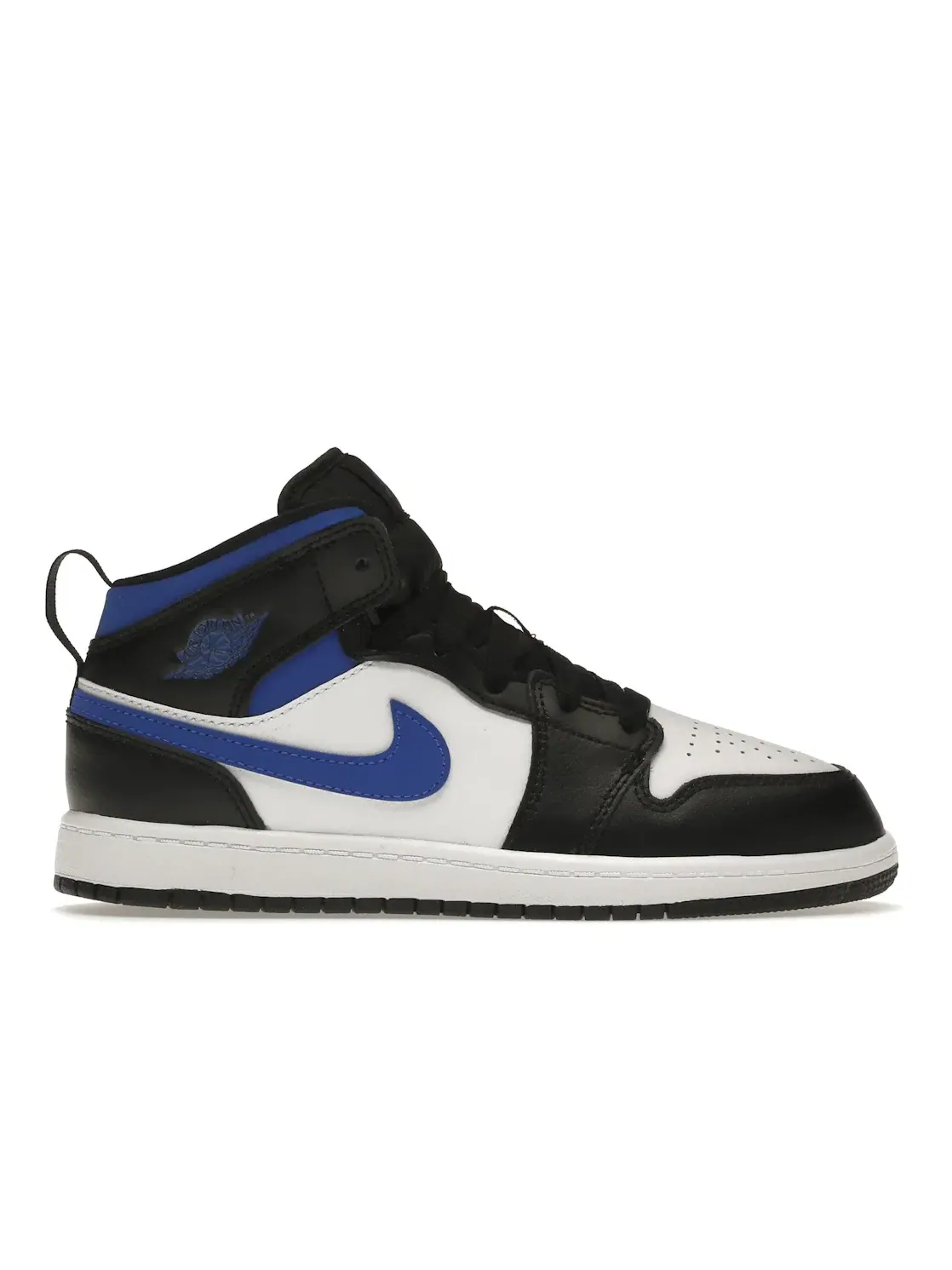 Детские кроссовки Lifestyle с модельным дизайном Jordan 1 Mid Jordan — изображение 1 из 4, белый/черный/синий