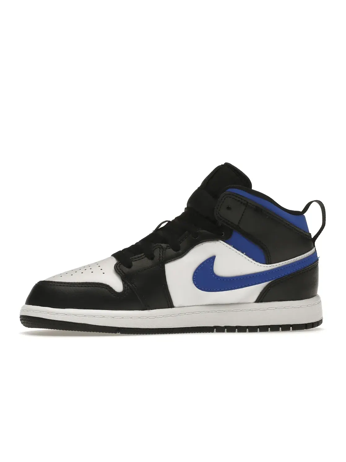 Детские кроссовки Lifestyle с модельным дизайном Jordan 1 Mid Jordan — изображение 3 из 4, белый/черный/синий