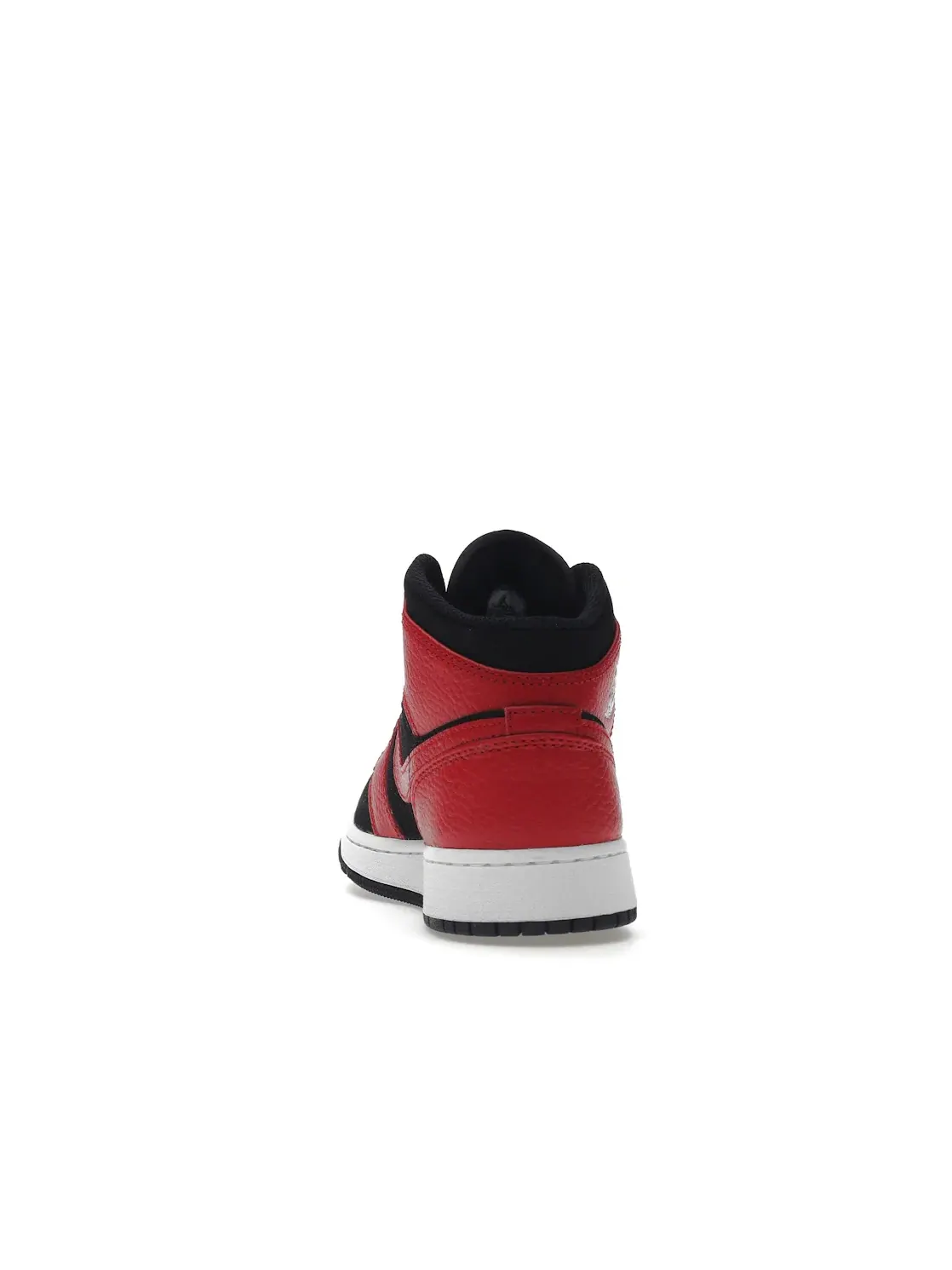 Детские кроссовки Lifestyle с классическим дизайном Jordan 1 Mid Jordan — изображение 4 из 4, черный/белый-красный
