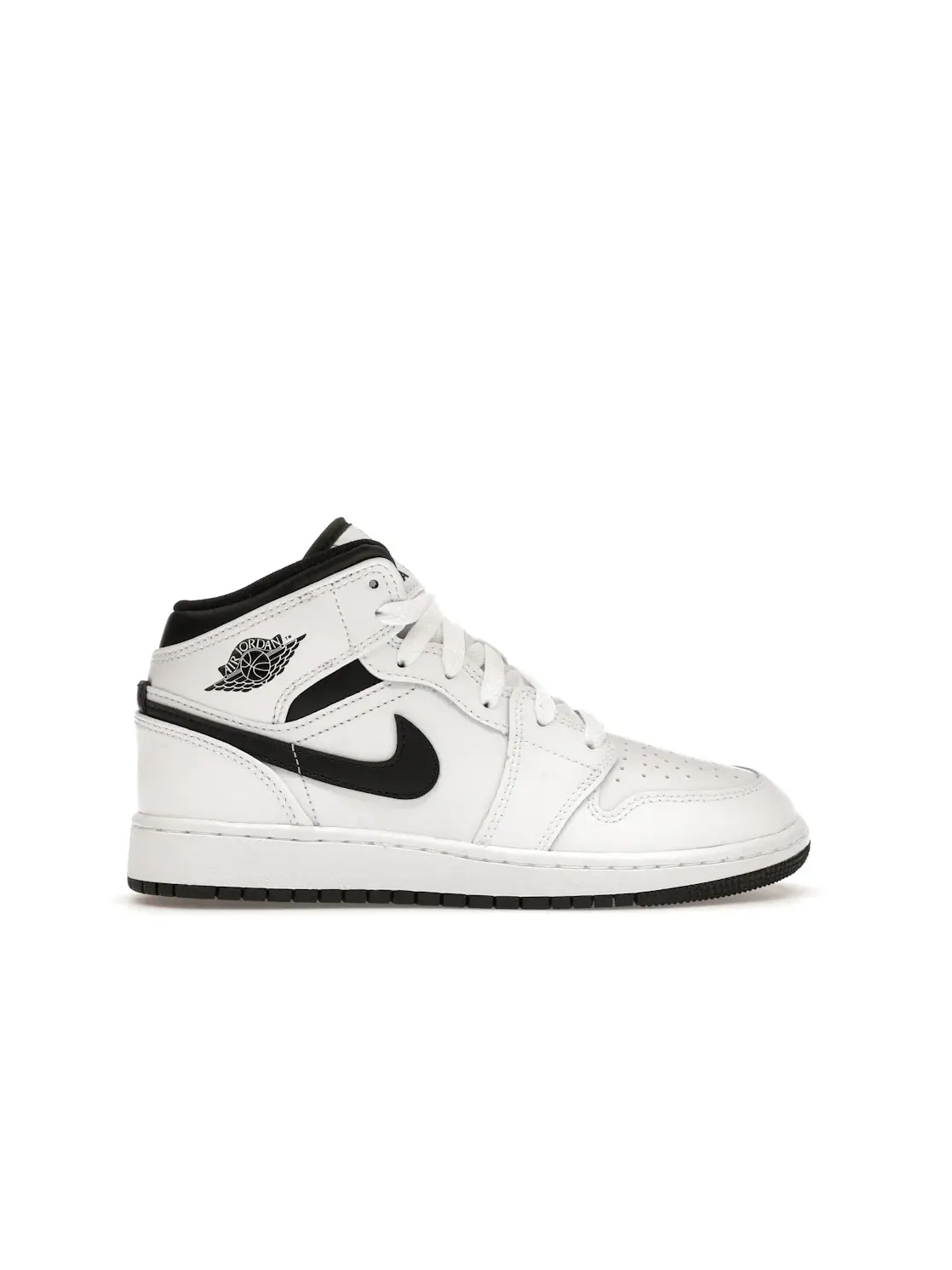 Детские кроссовки с перфорированным носком Jordan 1 Mid Jordan — изображение 1 из 4