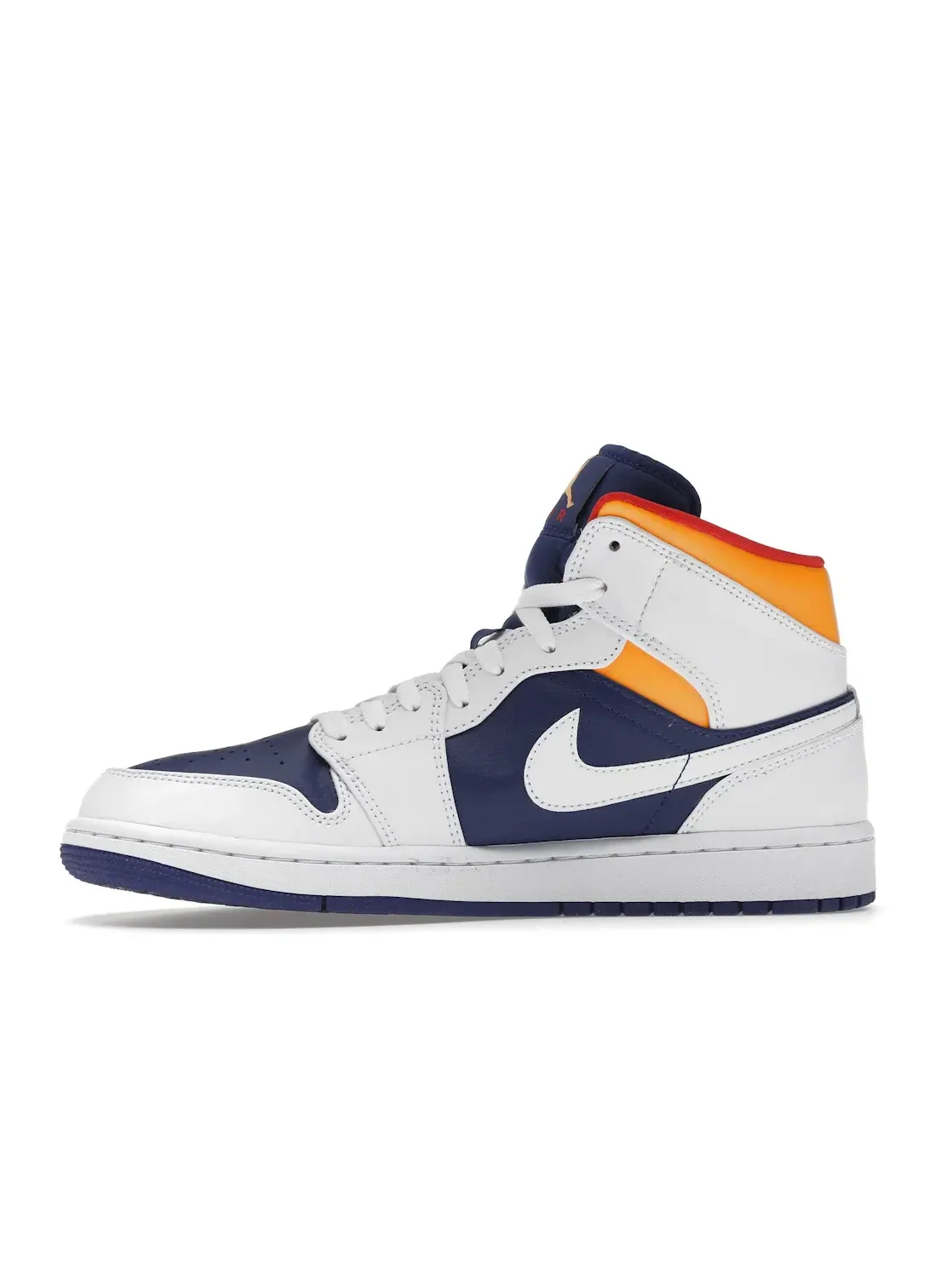 Мужские кроссовки с контрастными вставками Jordan 1 Mid Jordan — изображение 3 из 4