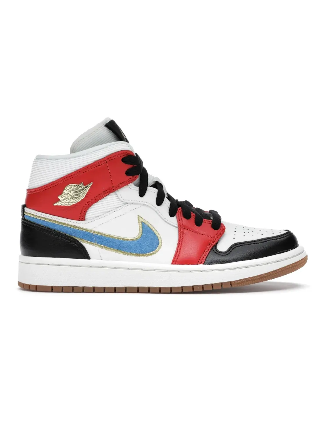 Женские кроссовки с принтом Jordan 1 Mid Jordan — изображение 1 из 4
