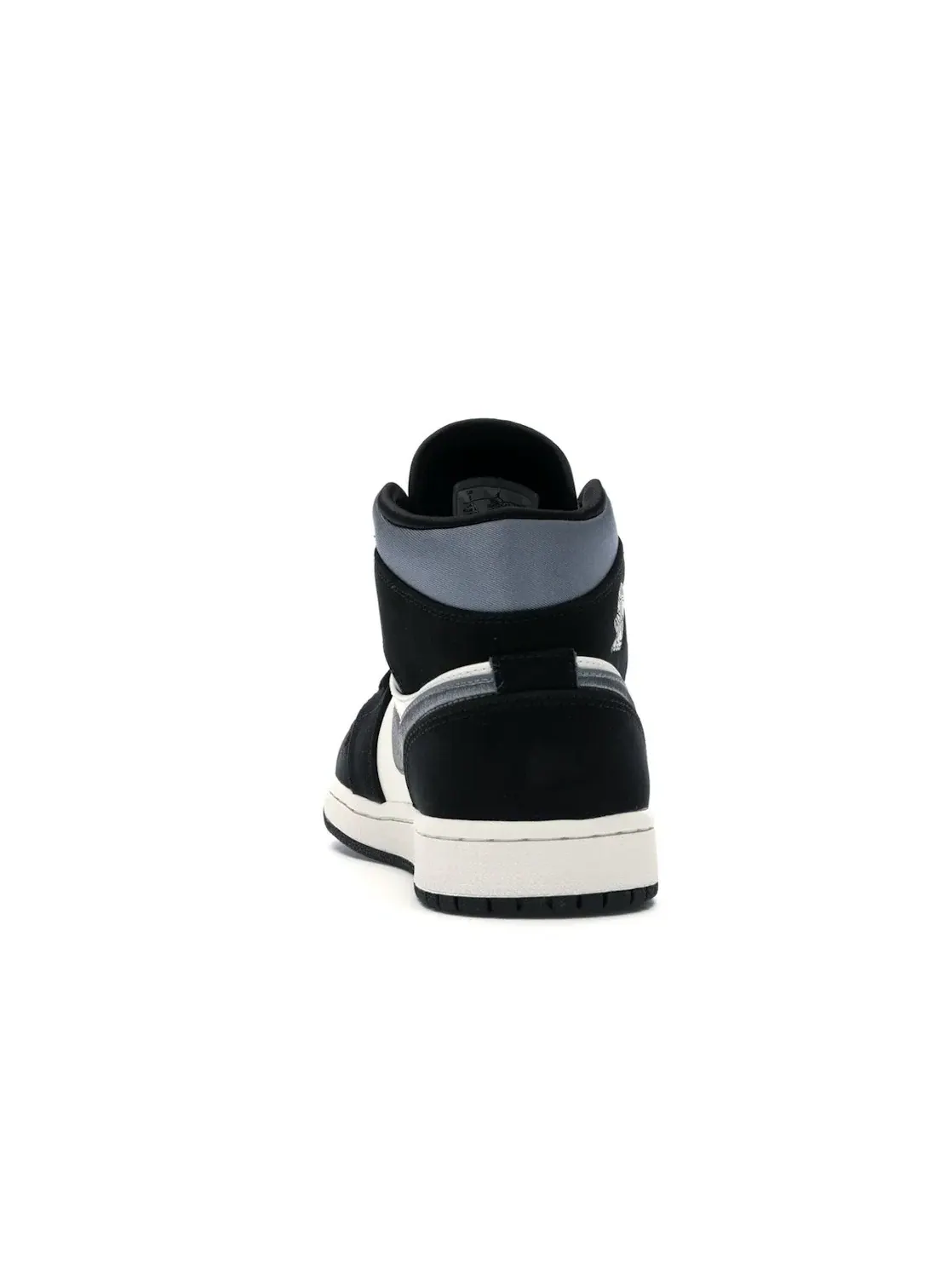 Мужские кроссовки с сатиновыми вставками Jordan 1 Mid Jordan — изображение 4 из 4, черный/серый
