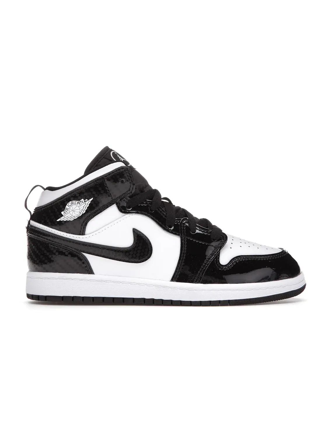 Детские кроссовки lifestyle с принтом Jordan 1 Mid SE All-Star 2021 PS Jordan — изображение 1 из 4, черный/белый