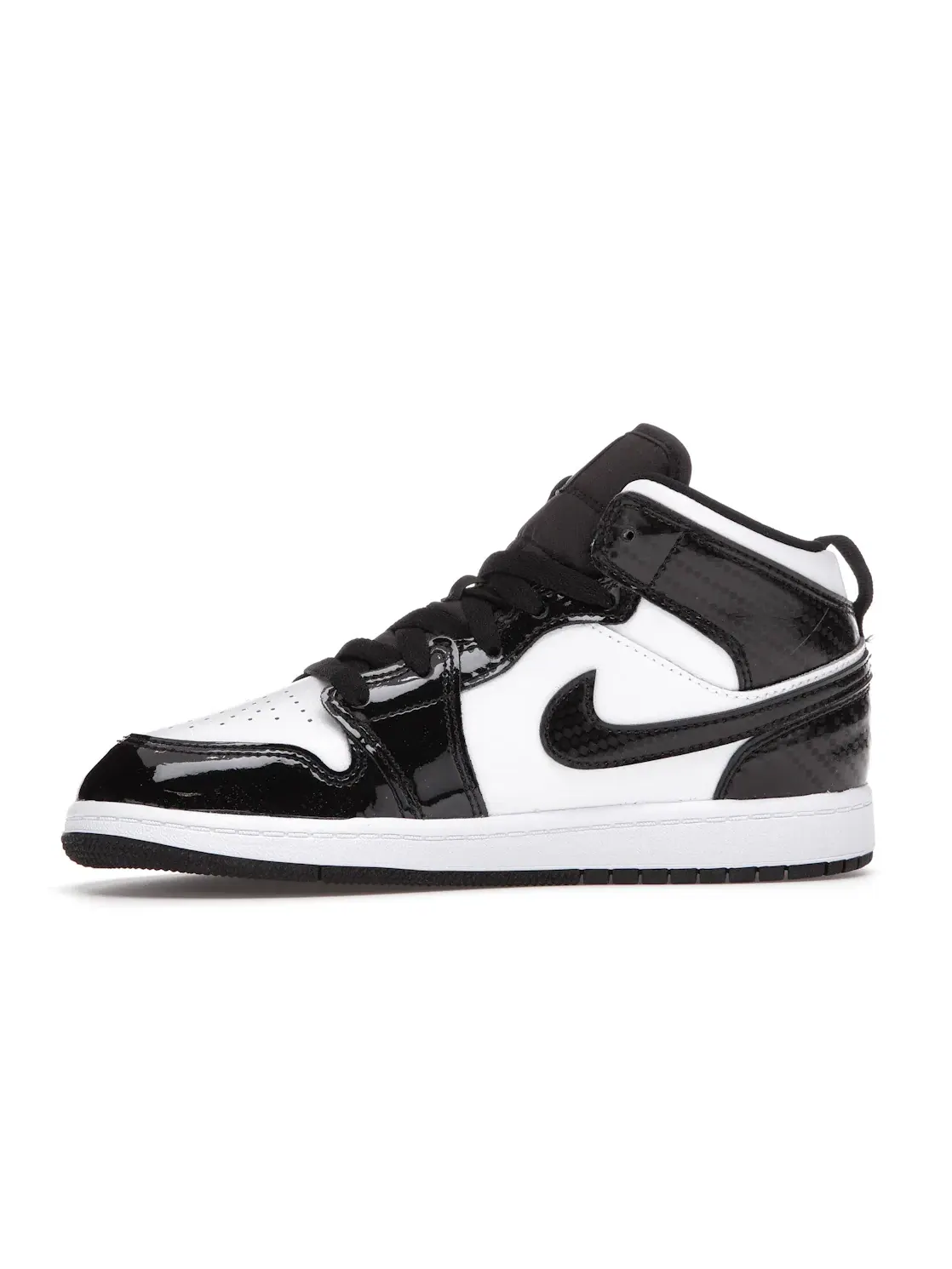 Детские кроссовки lifestyle с принтом Jordan 1 Mid SE All-Star 2021 PS Jordan — изображение 3 из 4, черный/белый