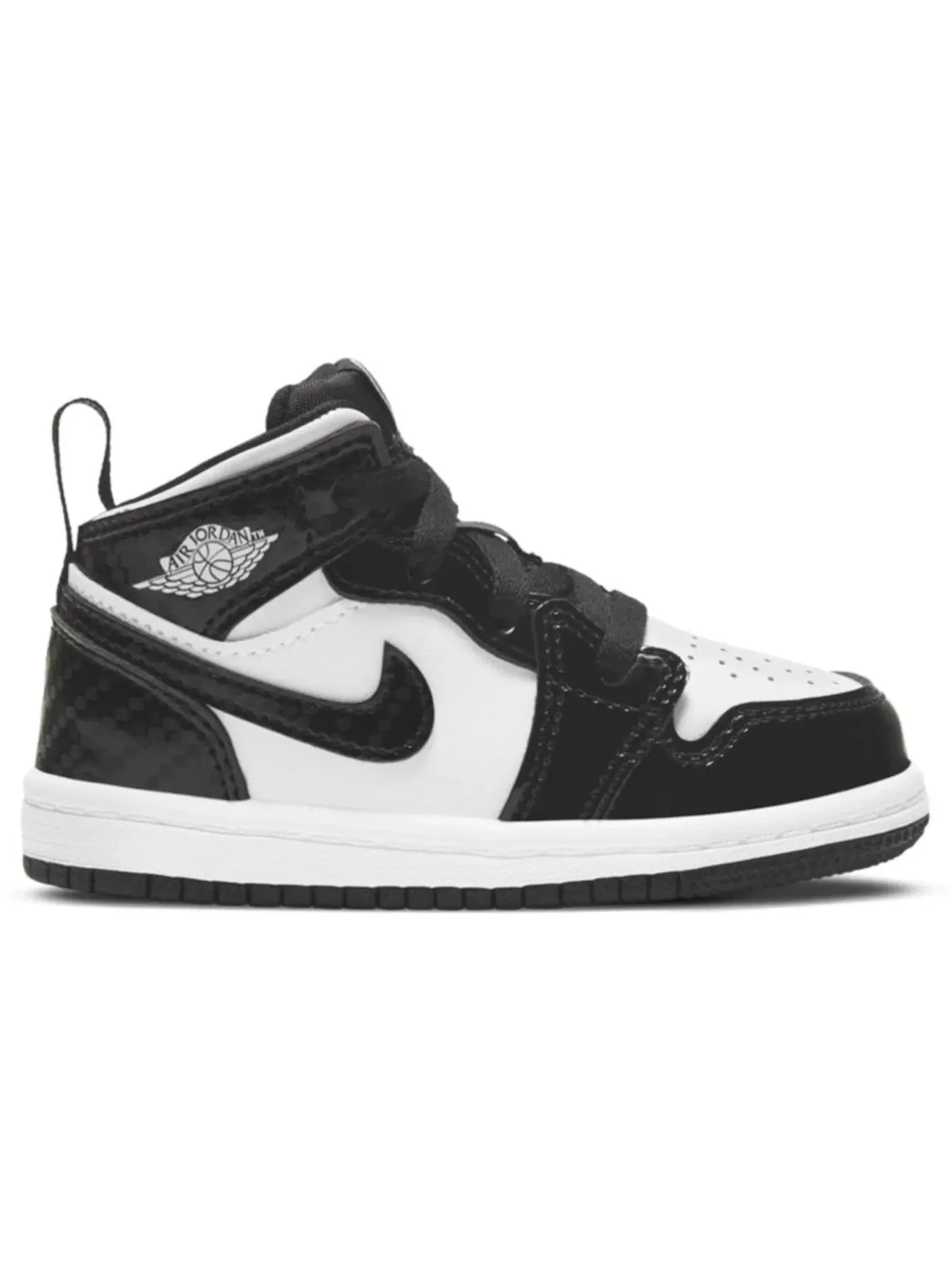 Детские кроссовки Lifestyle Jordan 1 Mid SE Jordan — изображение 1 из 1, черный/белый/черный