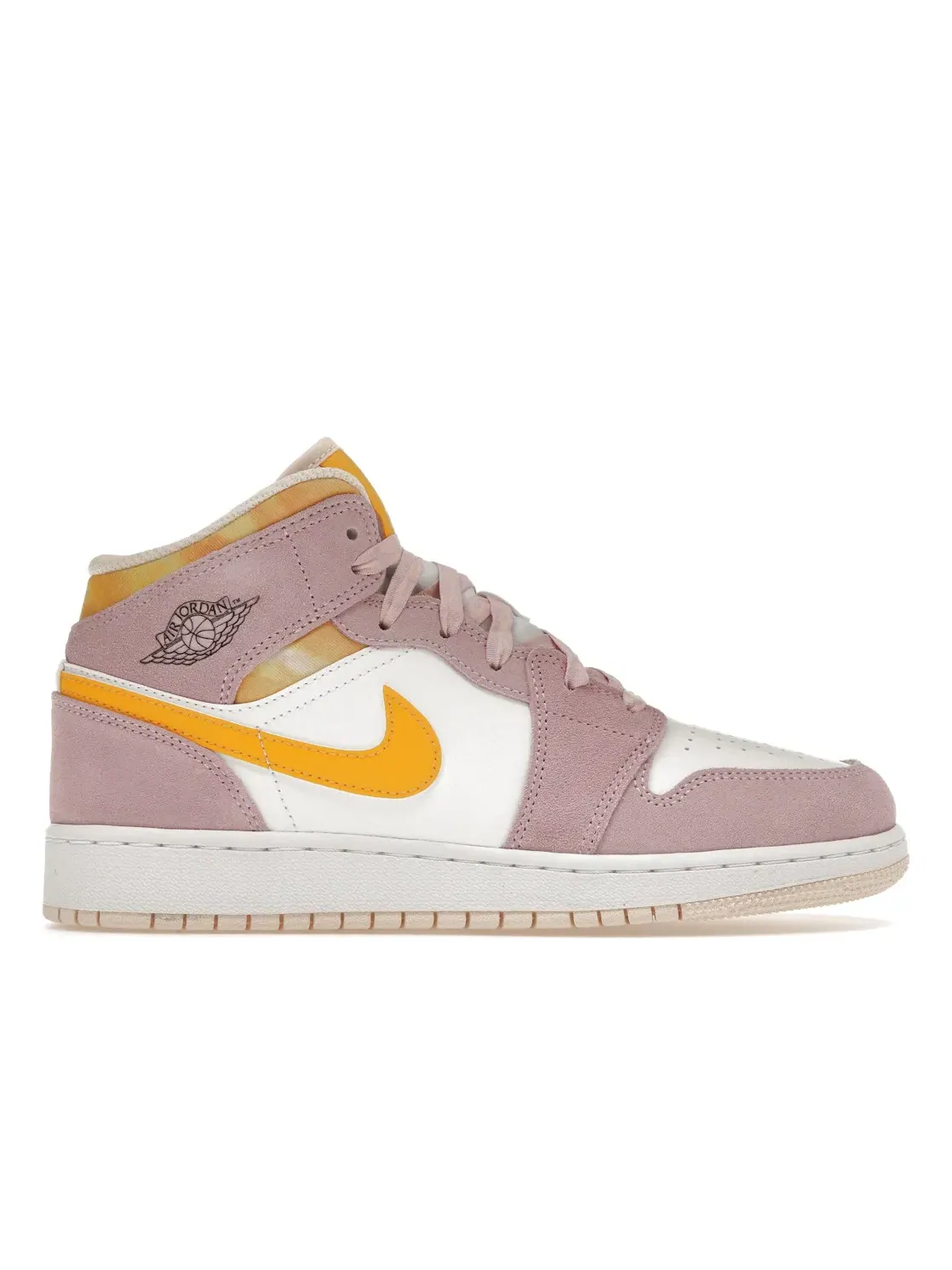 Детские кроссовки высокие с перфорированным носком Jordan 1 Mid SE — изображение 1 из 4