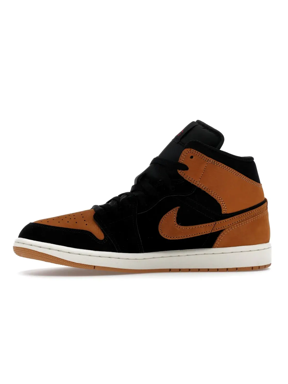 Мужские кроссовки для повседневной носки Jordan 1 Mid SE Jordan — изображение 3 из 4, черный/красный