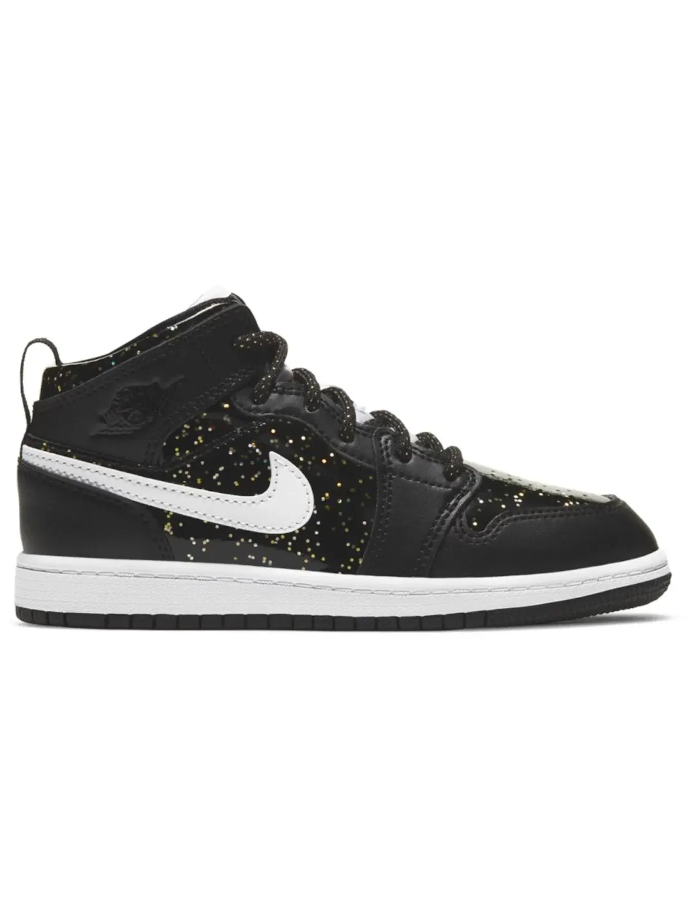 Детские кроссовки Lifestyle Jordan 1 Mid SE — изображение 1 из 1, черный/белый/черный