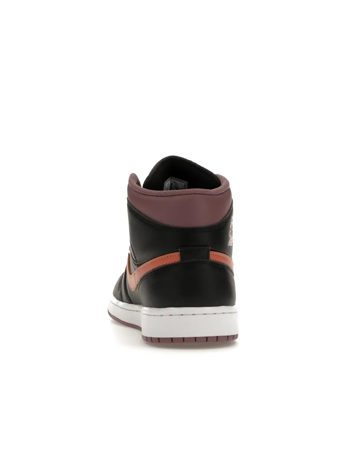 Мужские кроссовки Air Jordan 1 Mid SE Jordan — изображение 4 из 4, черный//белый/оранжевый