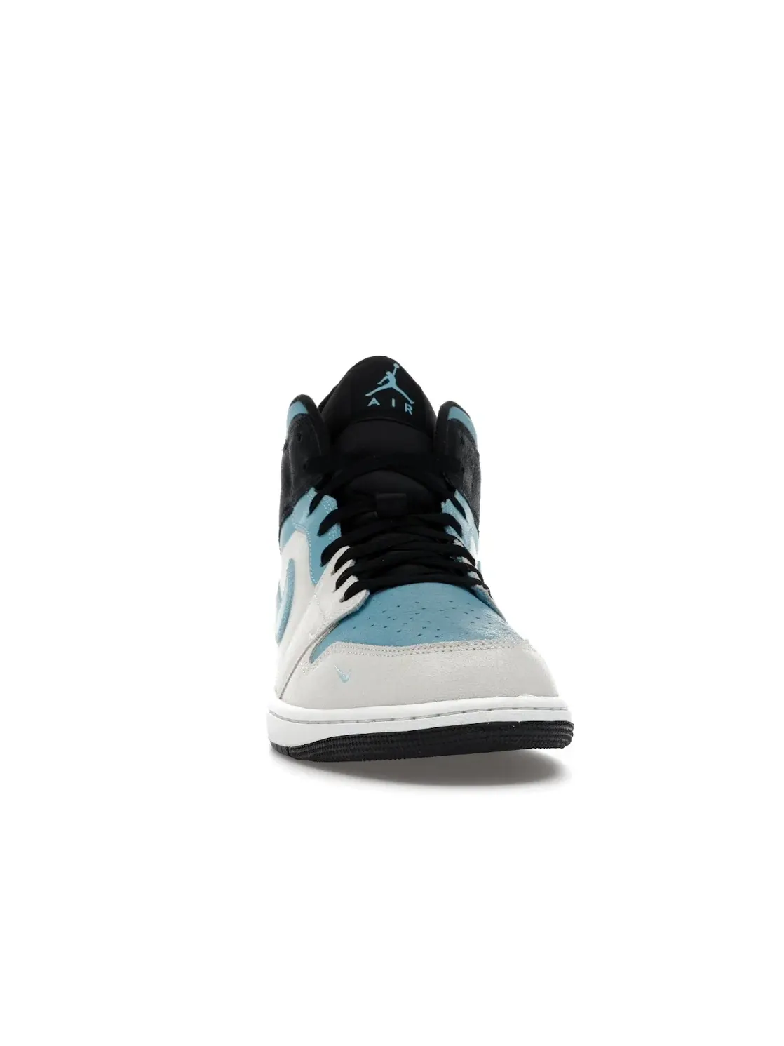 Мужские кроссовки с контрастным дизайном Jordan 1 Mid SE Jordan — изображение 2 из 4, белый/синий/черный