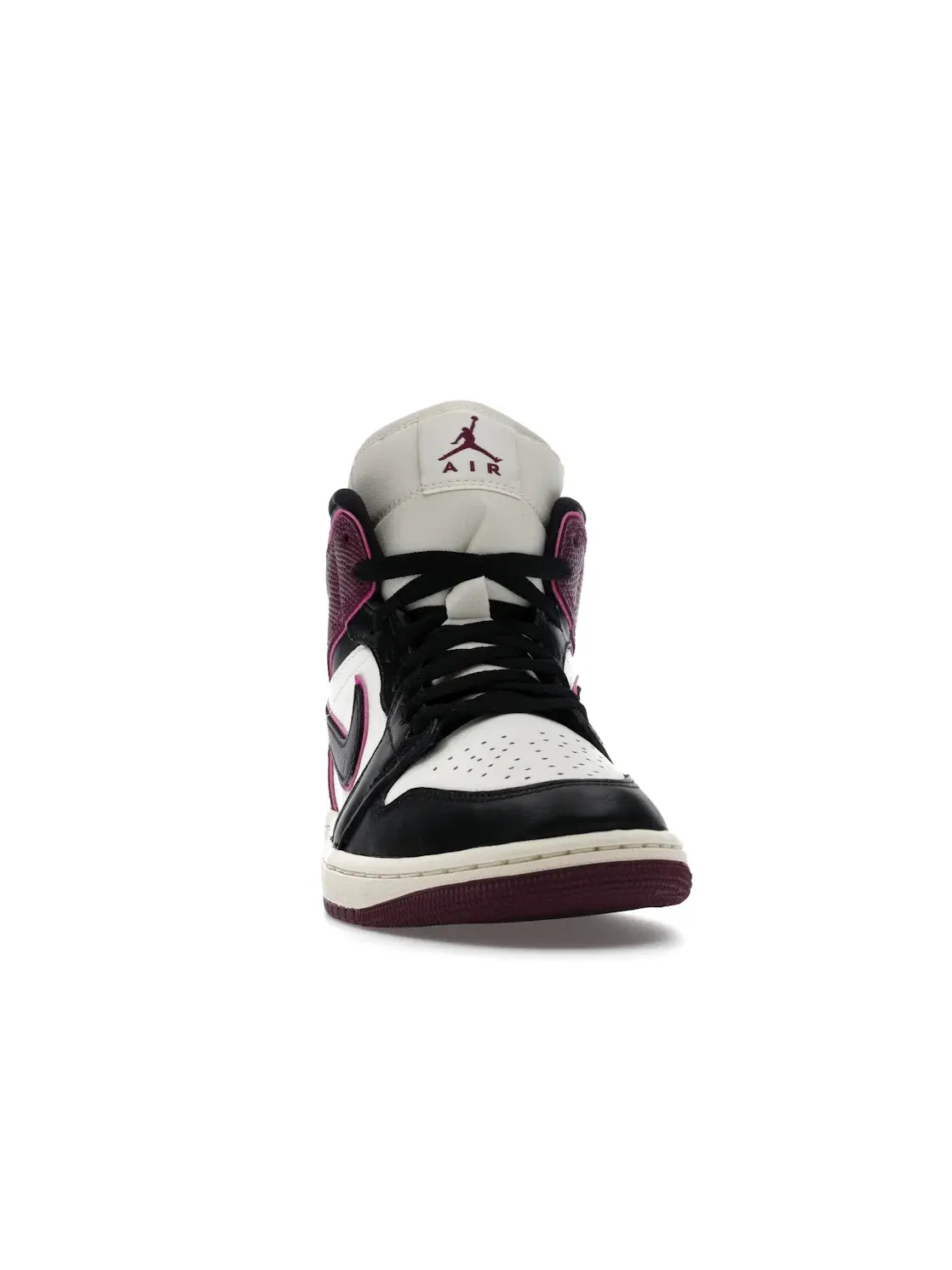 Женские кроссовки с высоким берцем Jordan 1 Mid SE Jordan — изображение 2 из 4, розовый//черный
