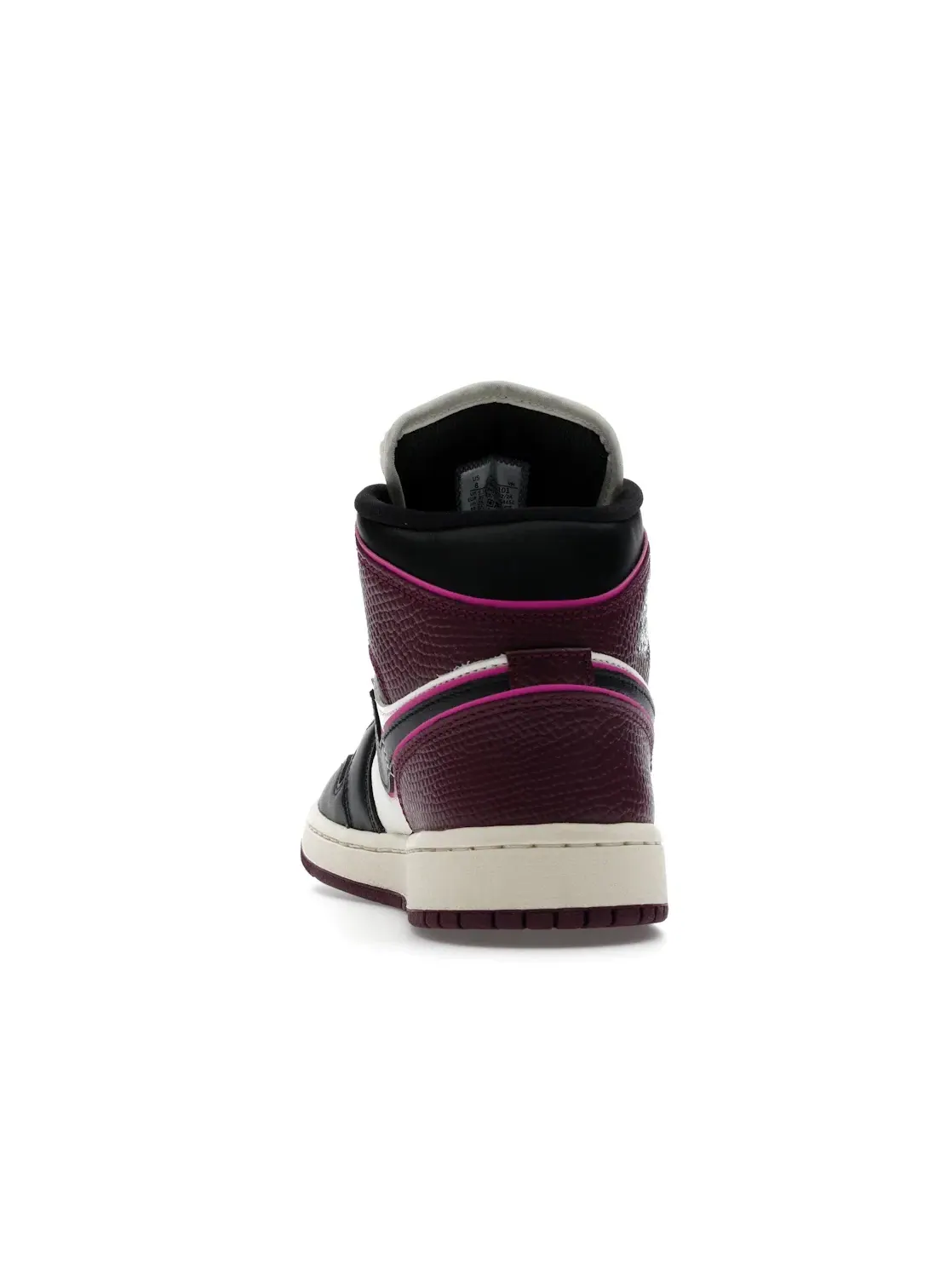 Женские кроссовки с высоким берцем Jordan 1 Mid SE Jordan — изображение 4 из 4, розовый//черный