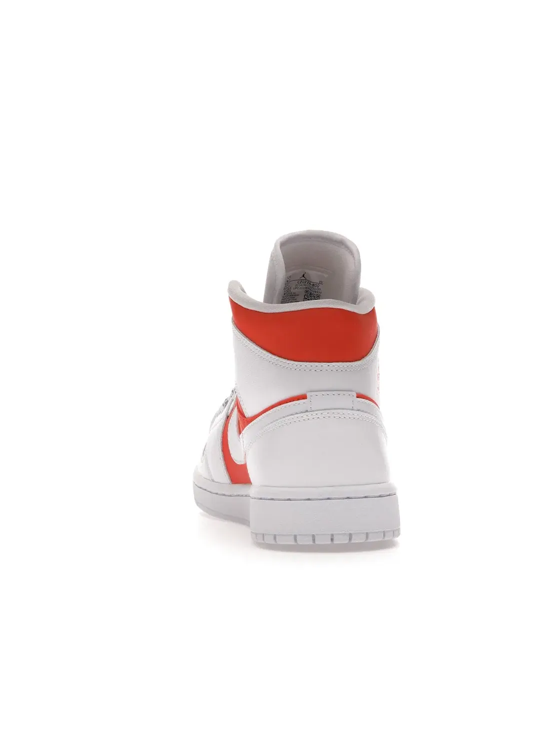 Женские кроссовки с кожаным верхом Jordan 1 Mid SE Bright Citrus Jordan — изображение 4 из 4, яркий/белый