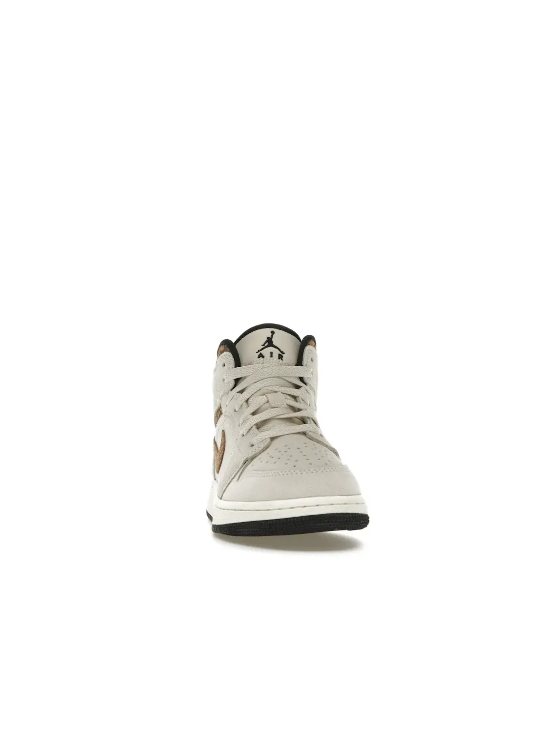 Детские кроссовки Lifestyle Jordan 1 Mid SE Jordan Light Orewood Brown/White/Light British Tan/Metallic Gold