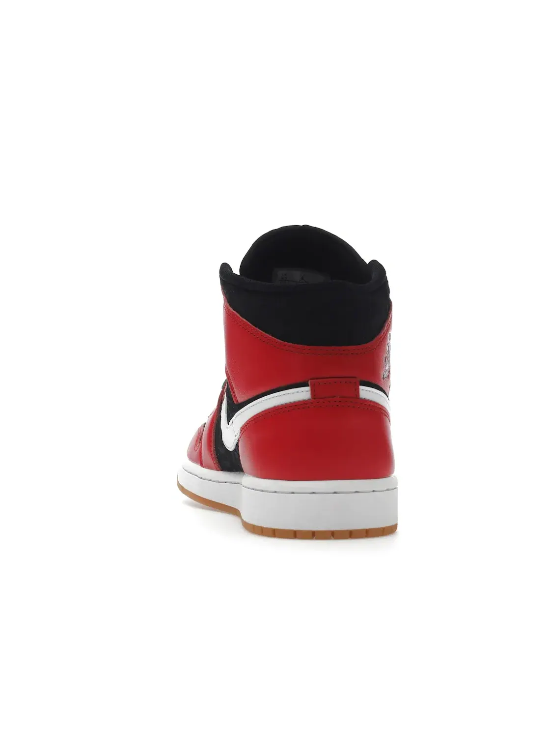Мужские кроссовки с кожаным верхом Jordan 1 Mid SE — изображение 4 из 4, черный/красный/белый
