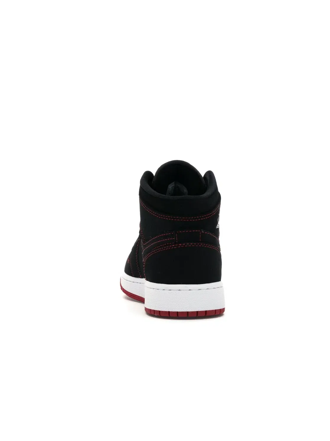 Детские кроссовки с принтом Jordan 1 Mid SE Jordan — изображение 4 из 4, черный/красный