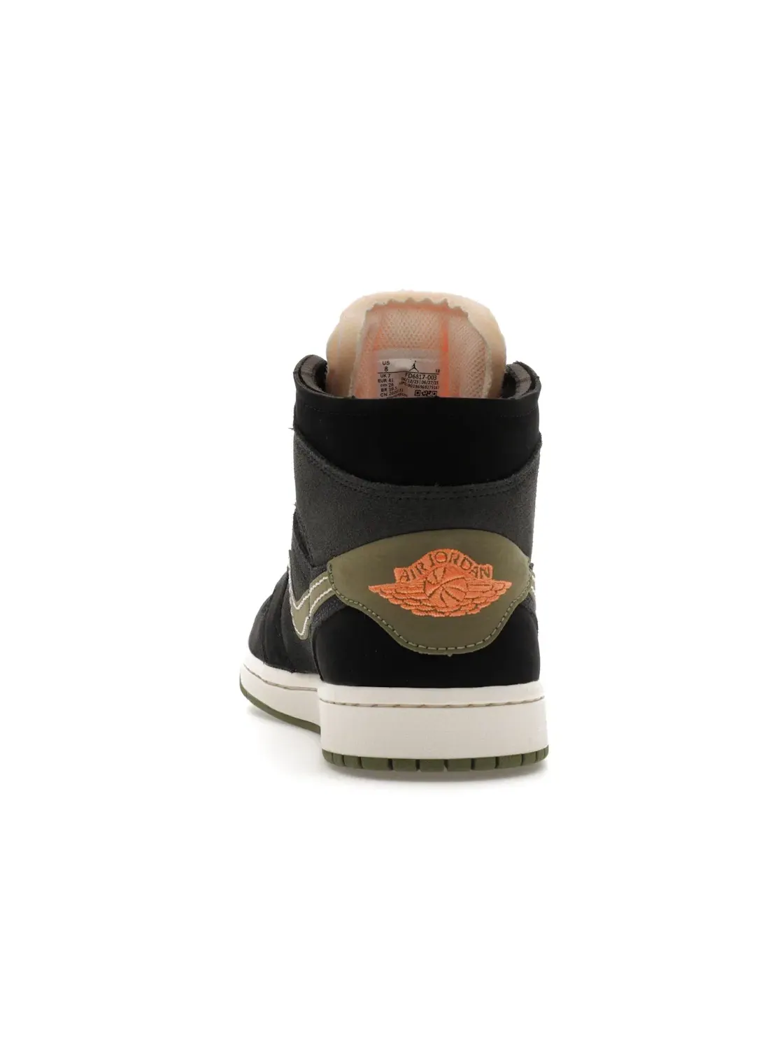 Мужские кроссовки с контрастной расцветкой Jordan 1 Mid SE Craft Jordan — изображение 4 из 4