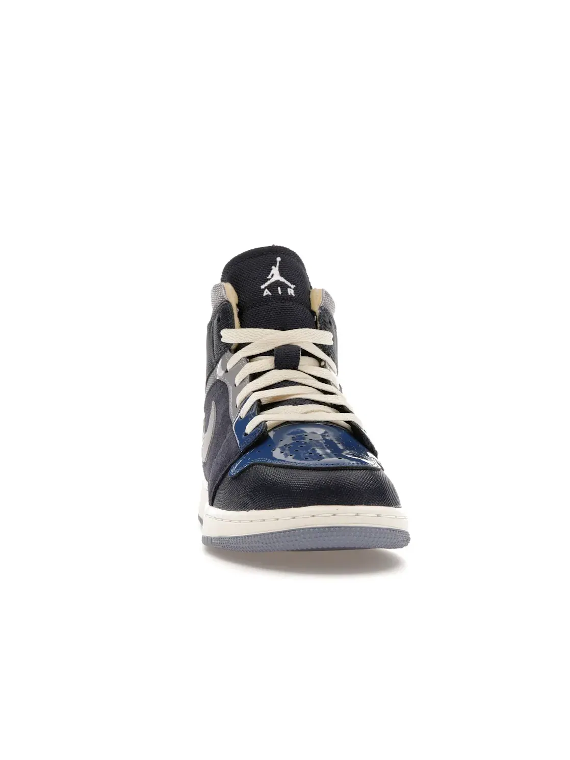 Детские кроссовки Lifestyle Jordan 1 Mid SE Craft Jordan — изображение 2 из 4, синий//белый
