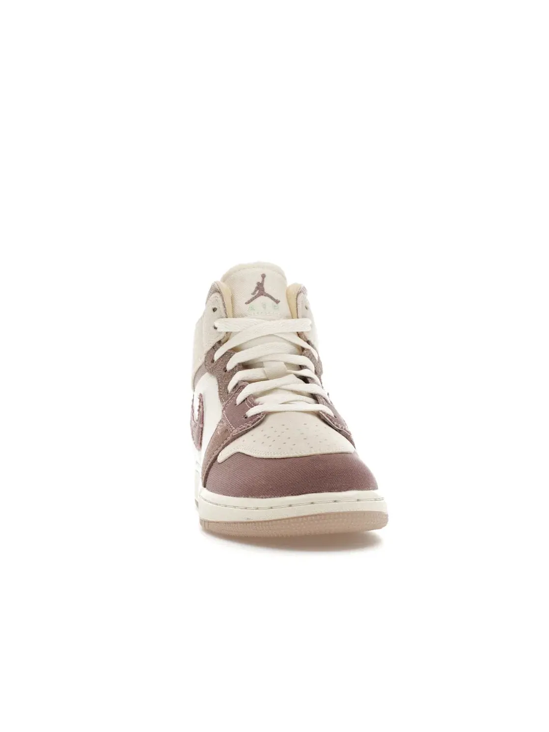 Детские кроссовки с деконструированным дизайном Jordan 1 Mid SE Craft Jordan — изображение 2 из 4, золотистый