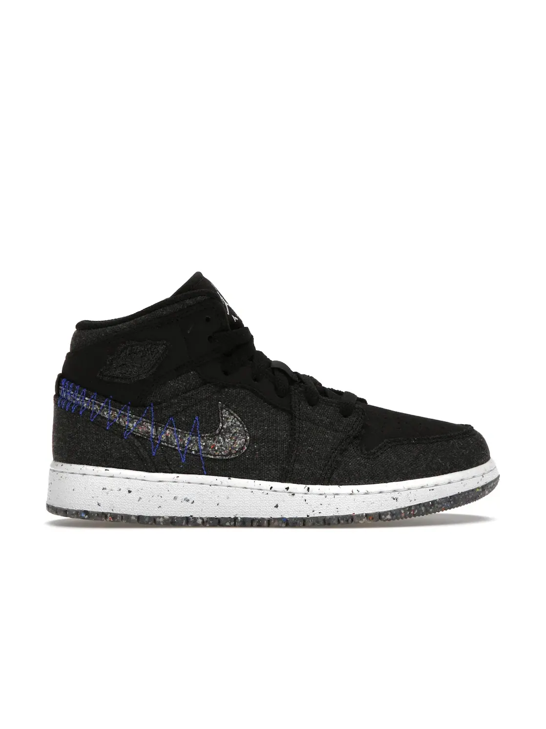 Детские кроссовки Lifestyle с принтом Jordan 1 Mid SE Crater Jordan — изображение 1 из 4